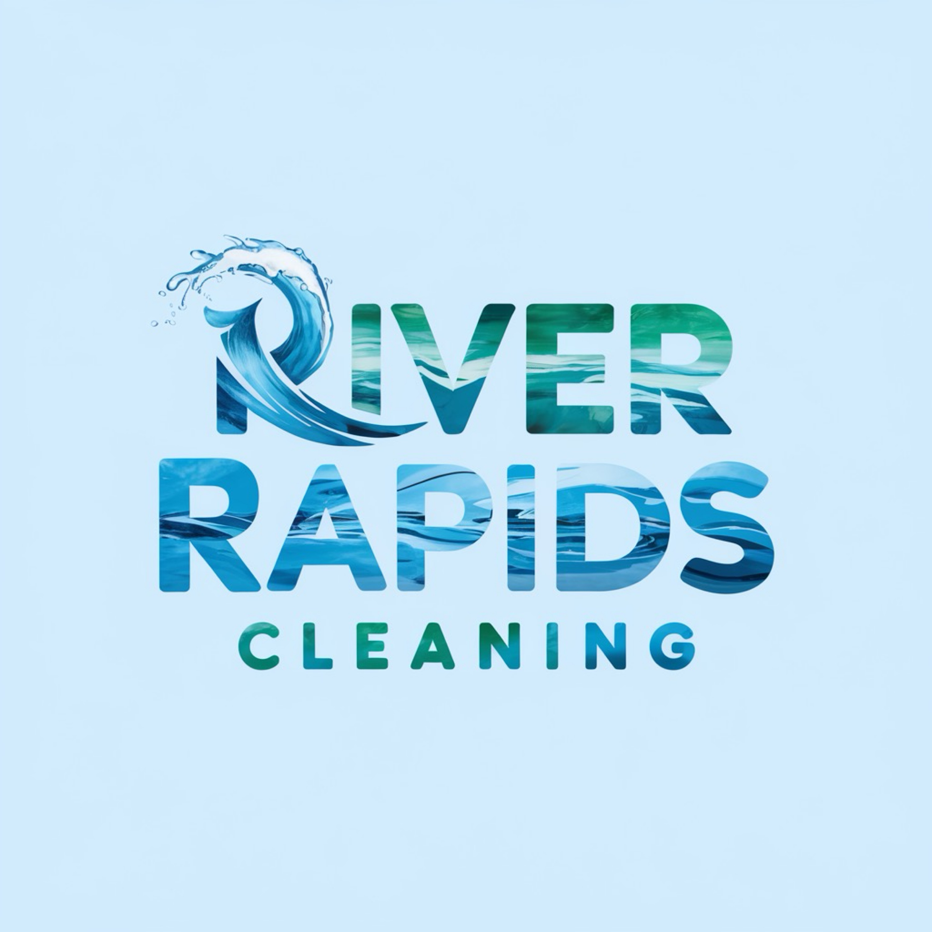 River Rapids Cleaning, LLC. Logo