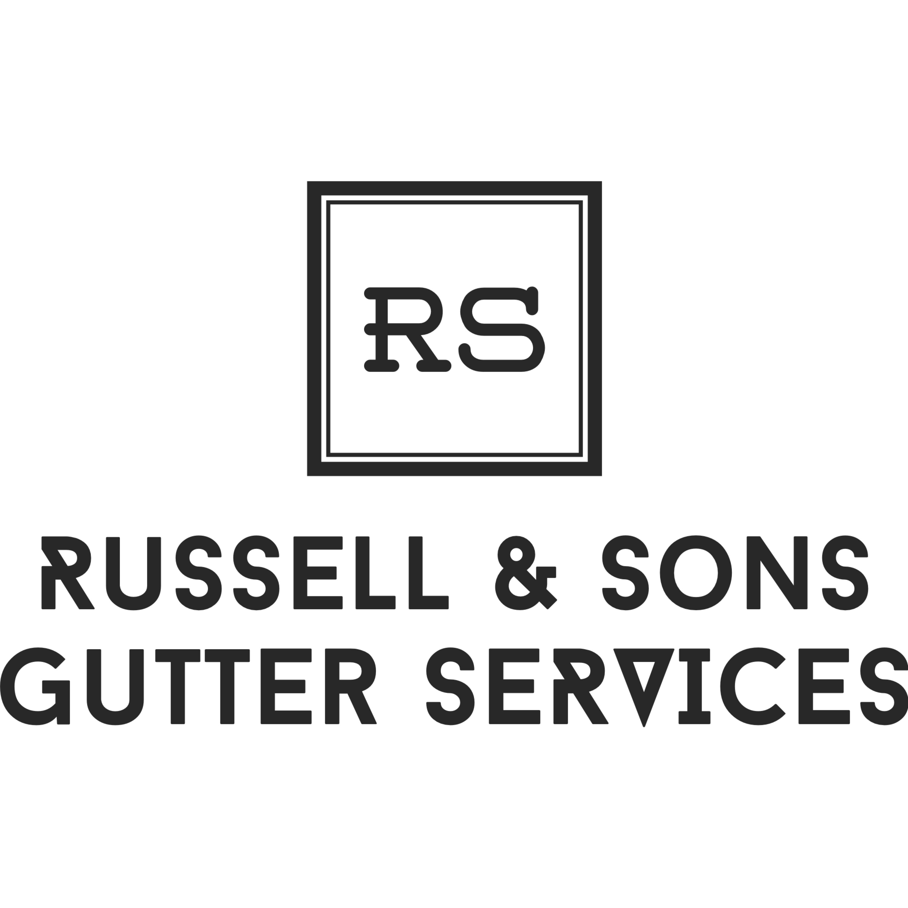 Russell & Sons Gutter Services Logo