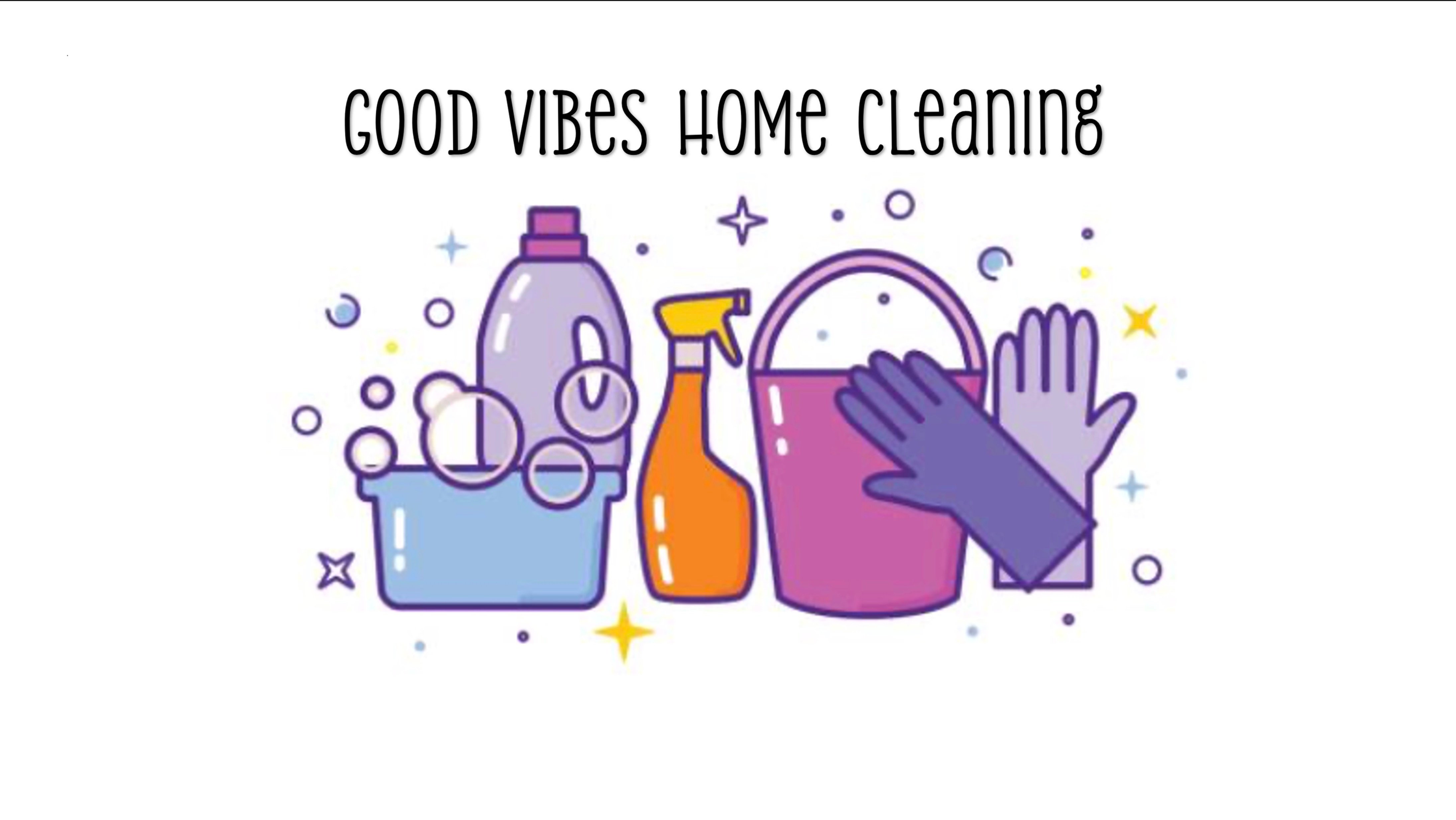 Good Vibes Home Cleaning LLC Logo