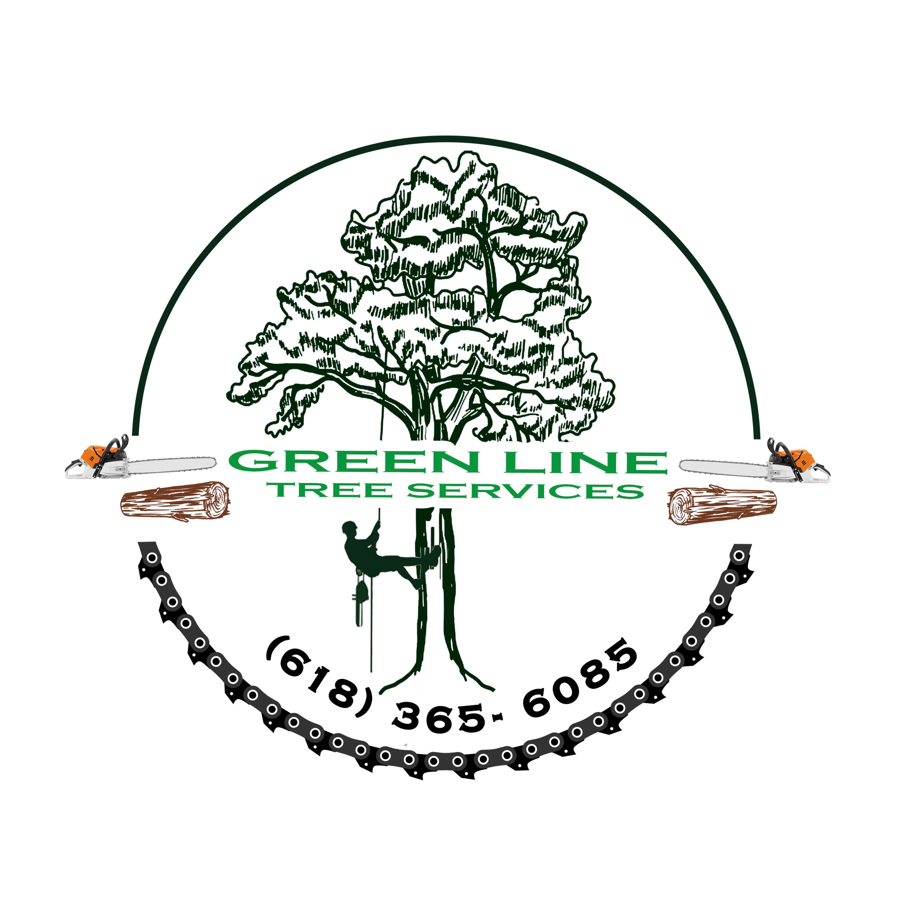 Green Line Tree Services Logo