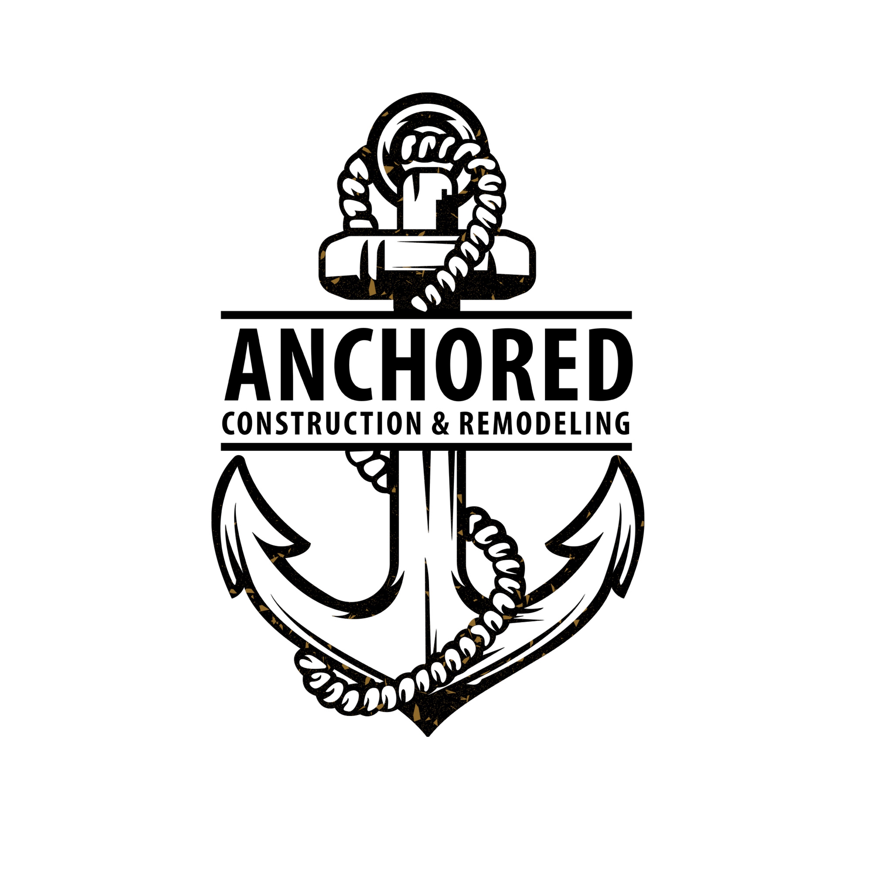 Anchored Construction and Remodeling Logo