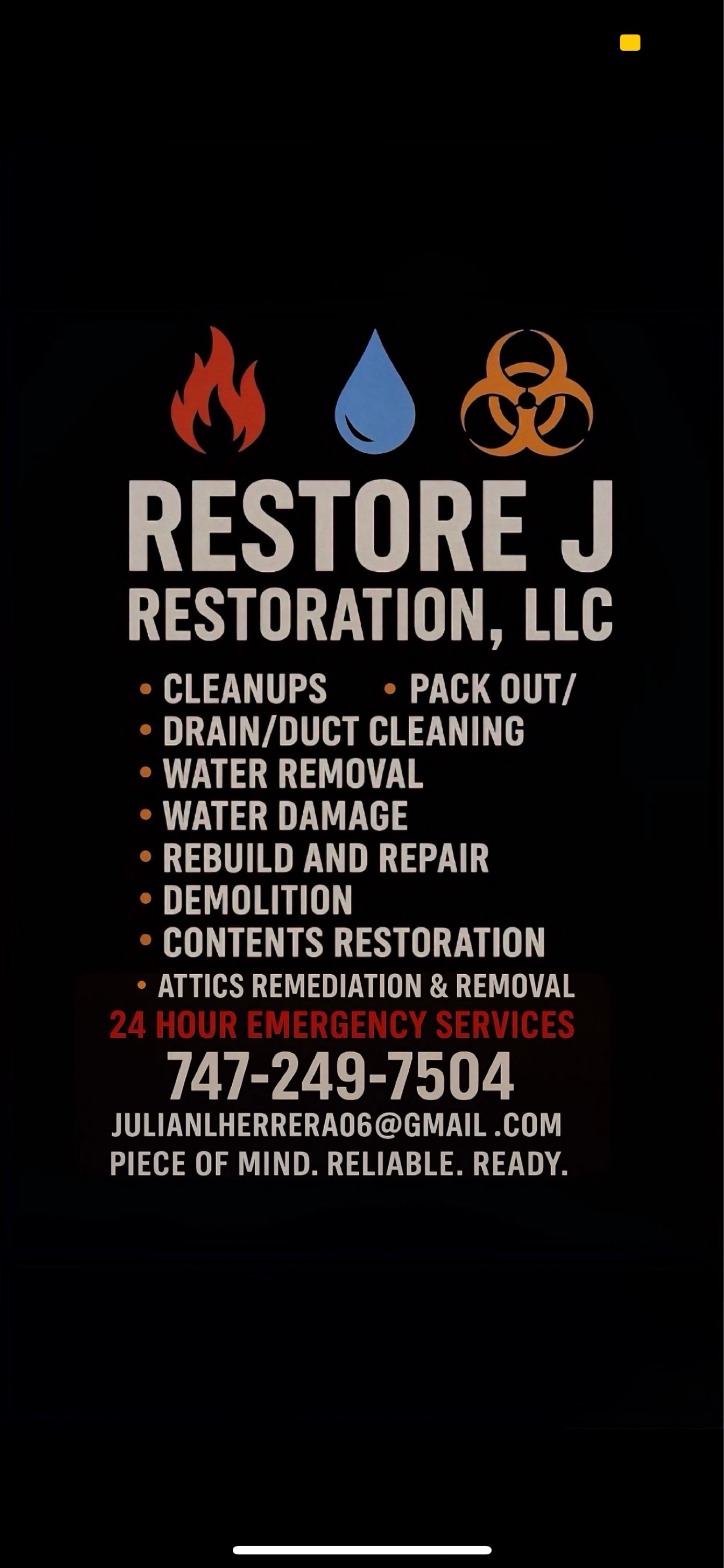 J J Junk Removal And Demolition - Unlicensed Contractor Logo