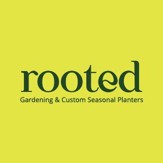 Rooted Gardening & Seasonal Planters Logo