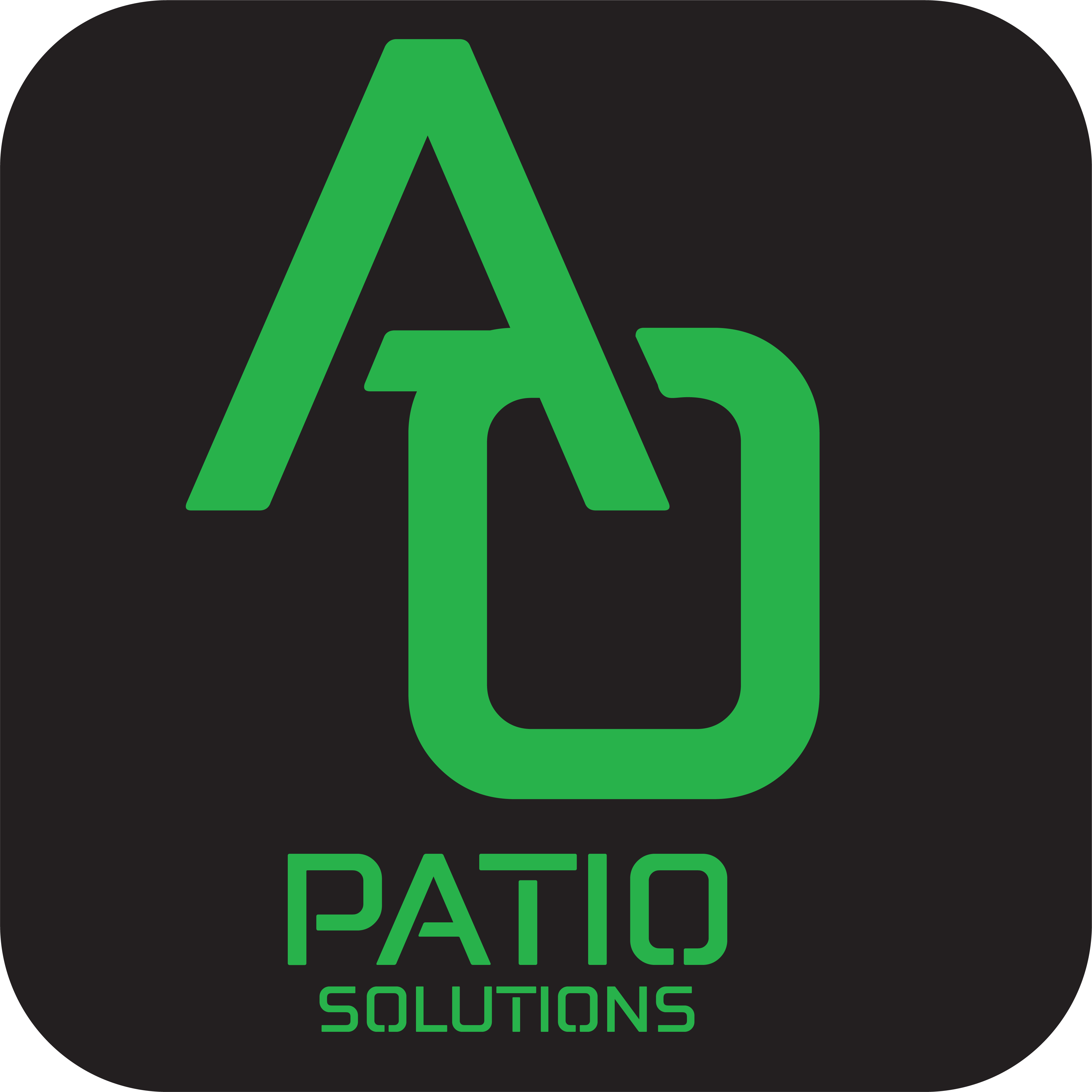 All Out Patio Solutions, LLC Logo