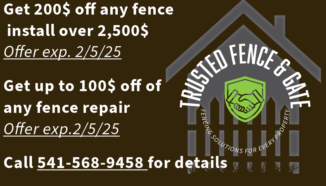 Trusted Fence and Gate Logo