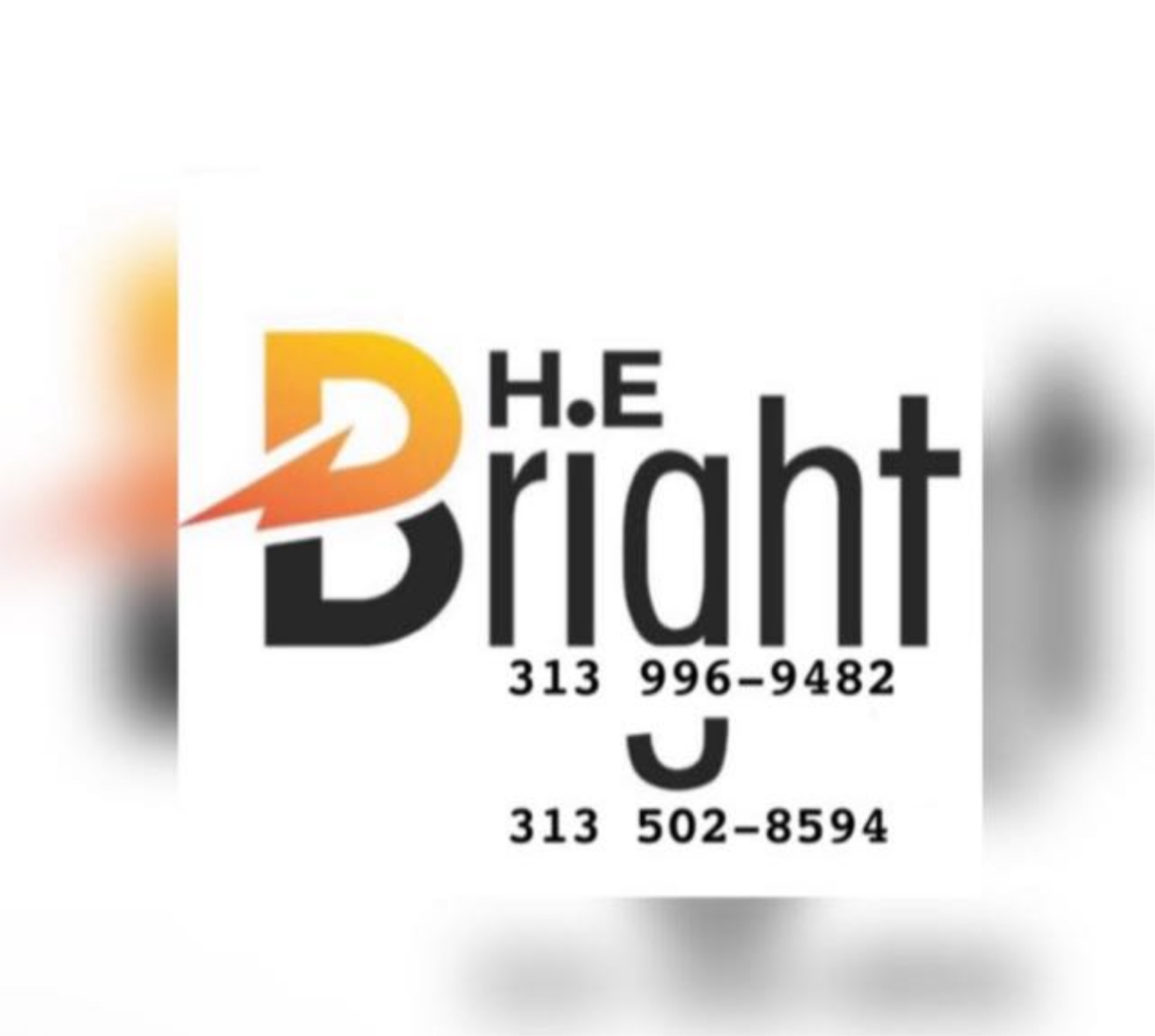 H E Bright, LLC Logo