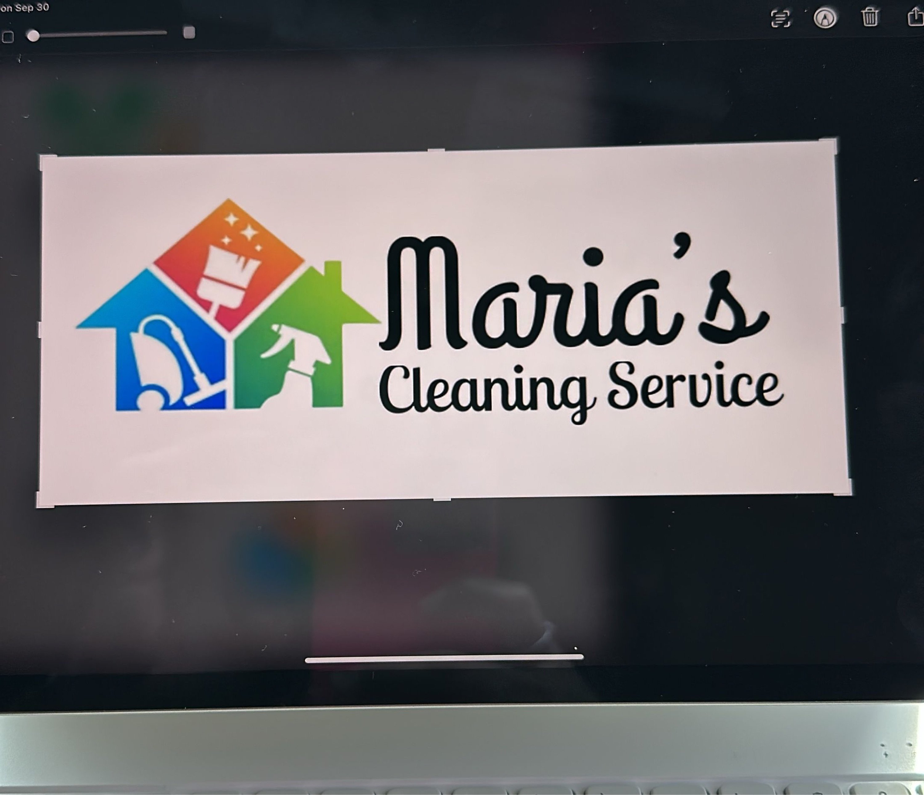 Maria's Clean House Logo