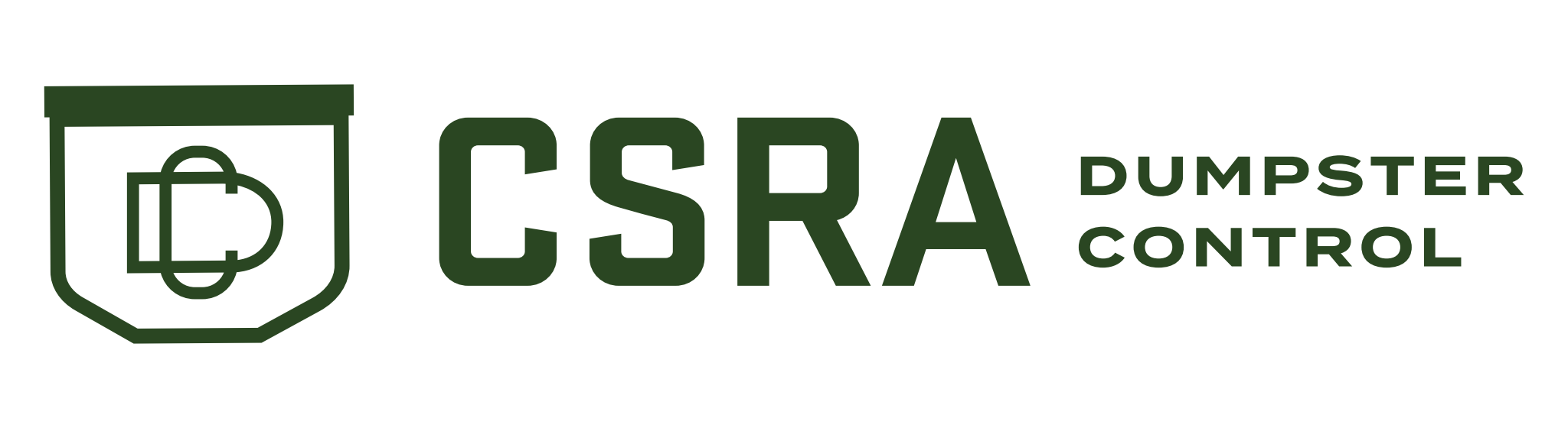 CSRA Dumpster Control Logo