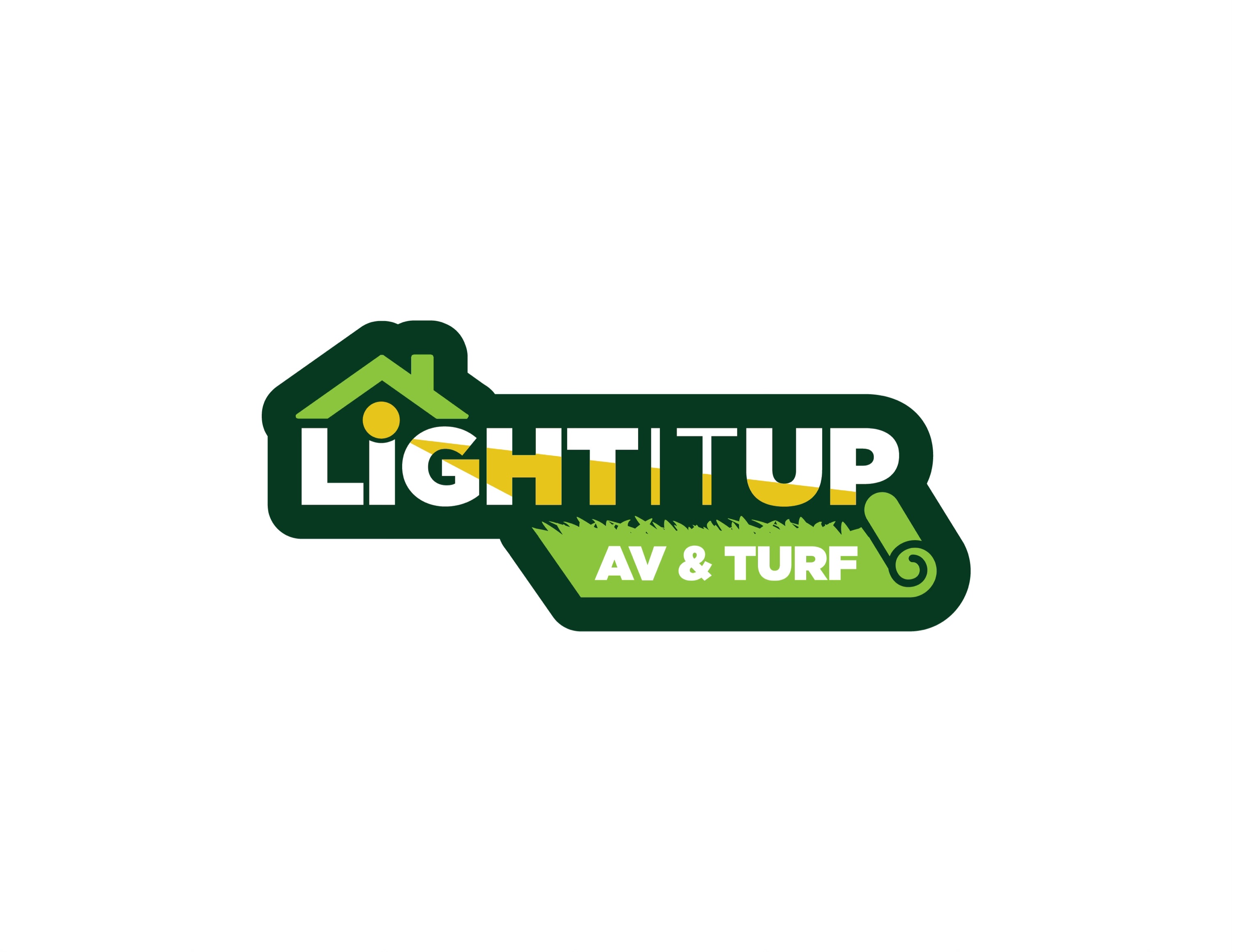 Light It Up AV & Turf Logo