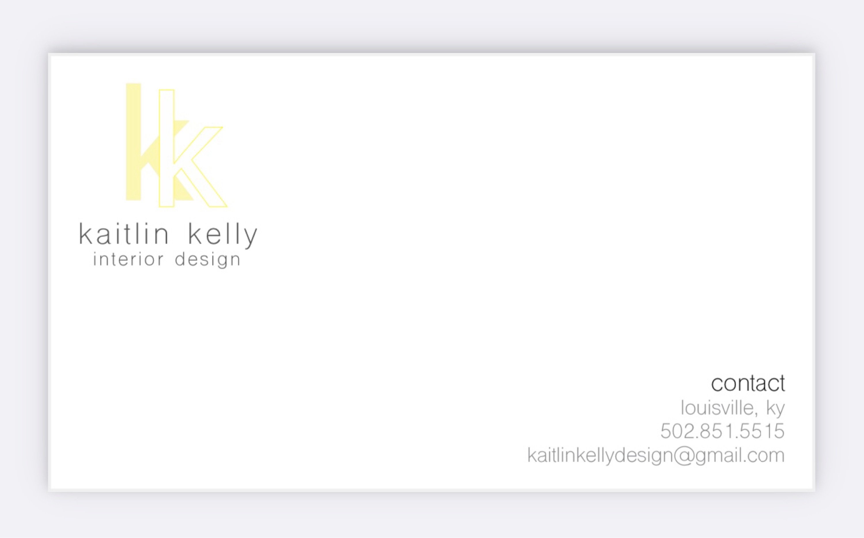 Kaitlin Kelly Design Logo