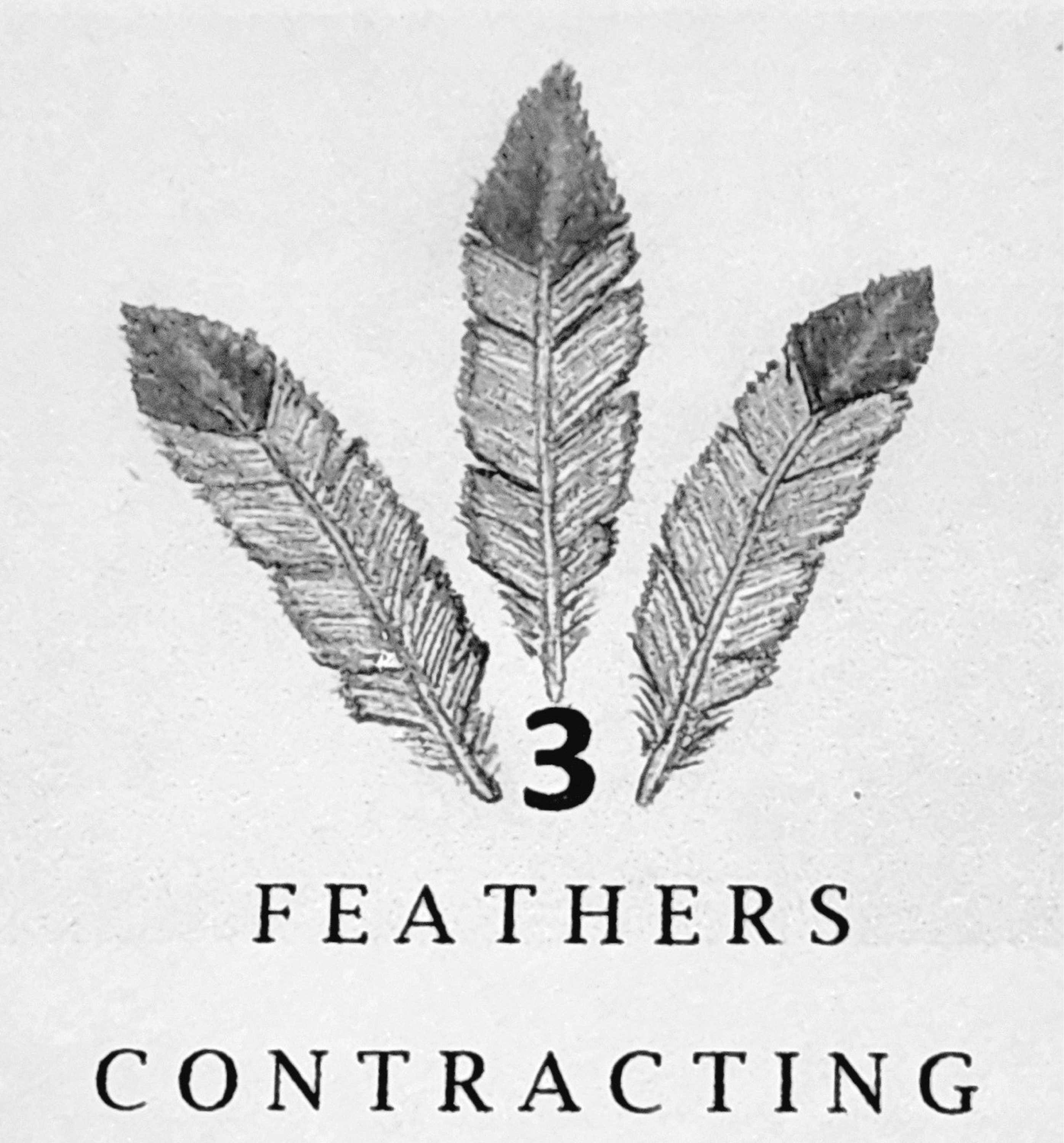 3 Feathers Contracting LLC Logo