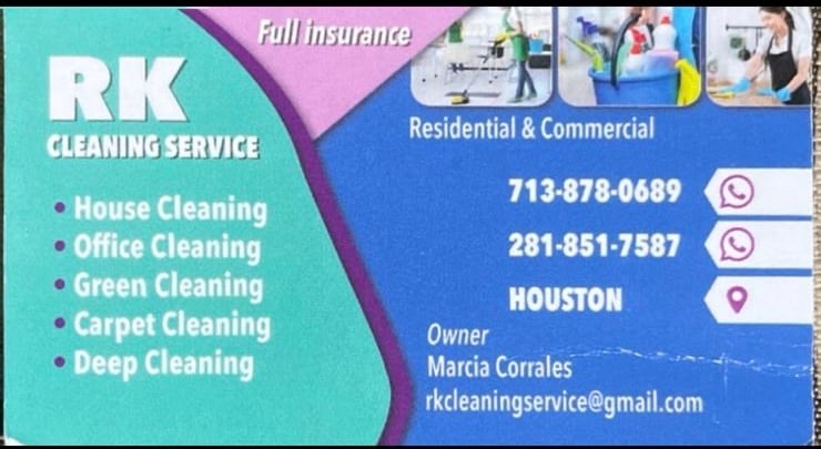 RK Cleaning Service Logo