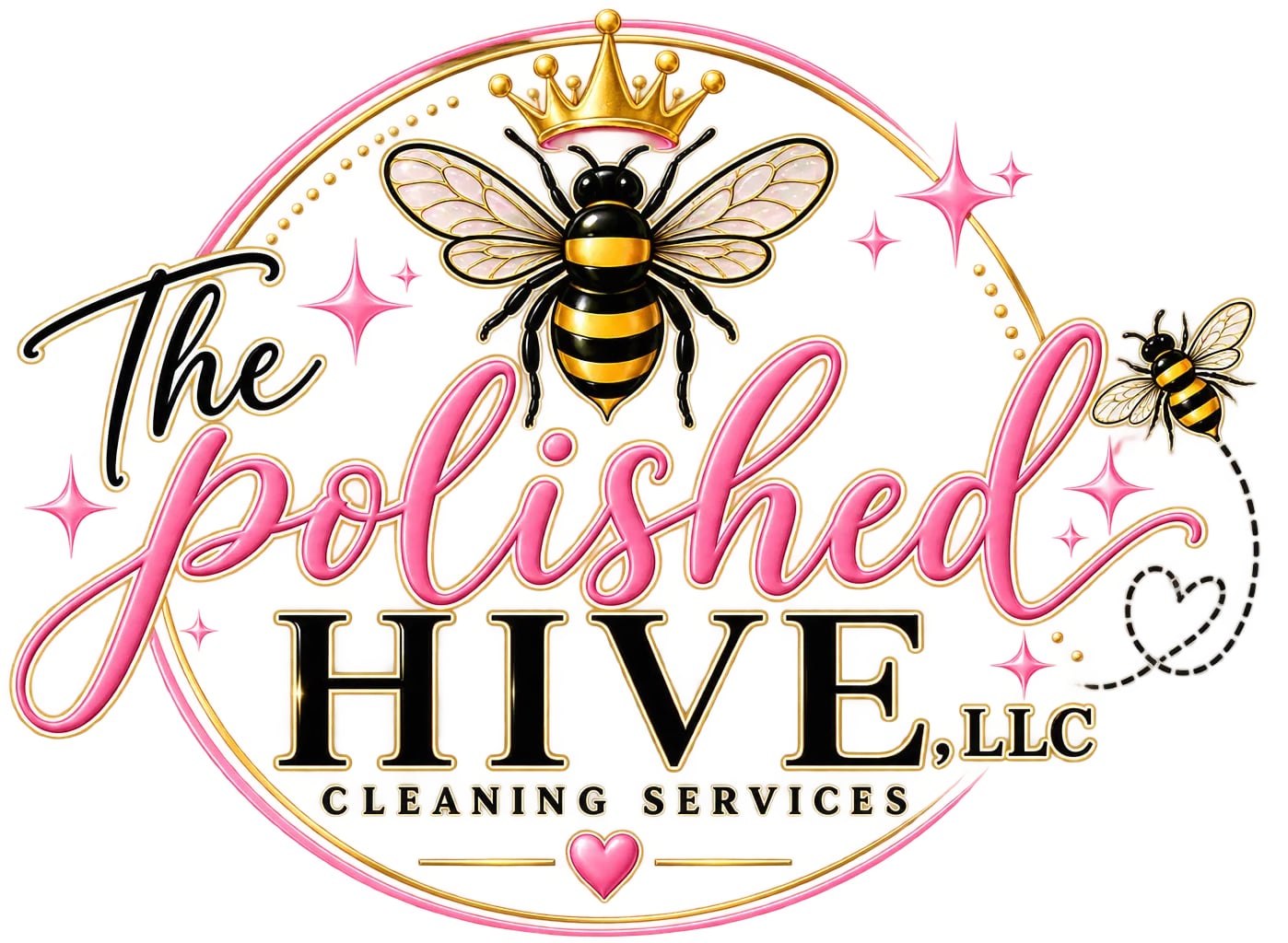 The Polished Hive Logo