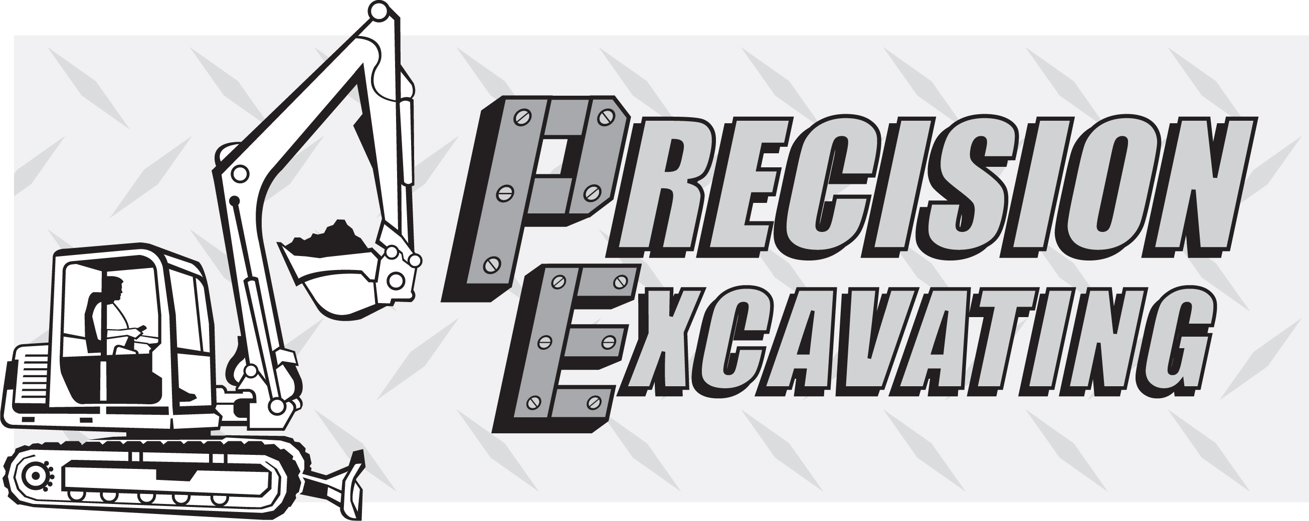 Precision Excavating Inc. Logo