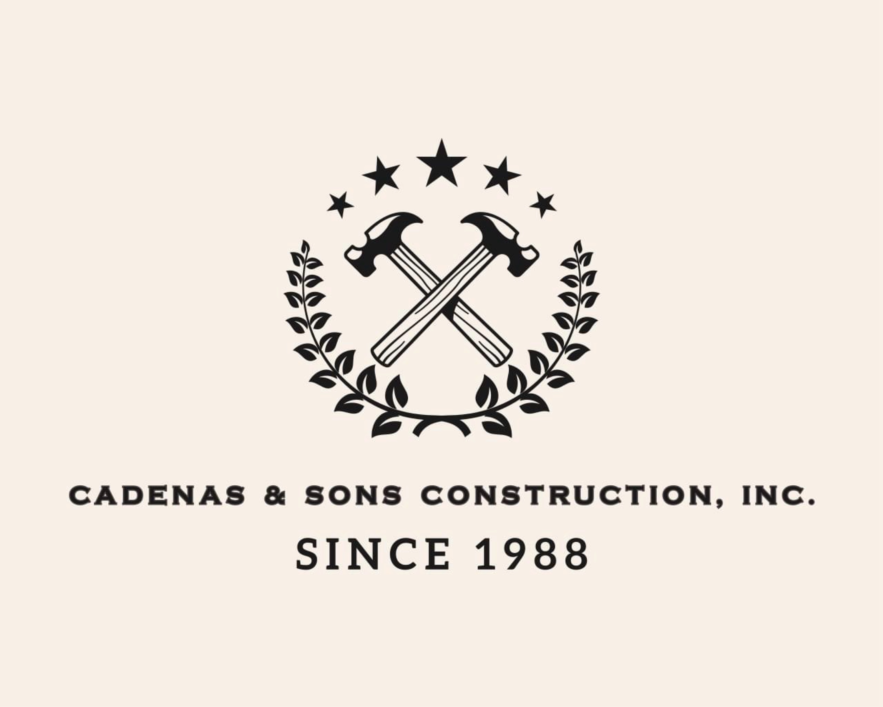CADENAS & SONS CONSTRUCTION INC Logo