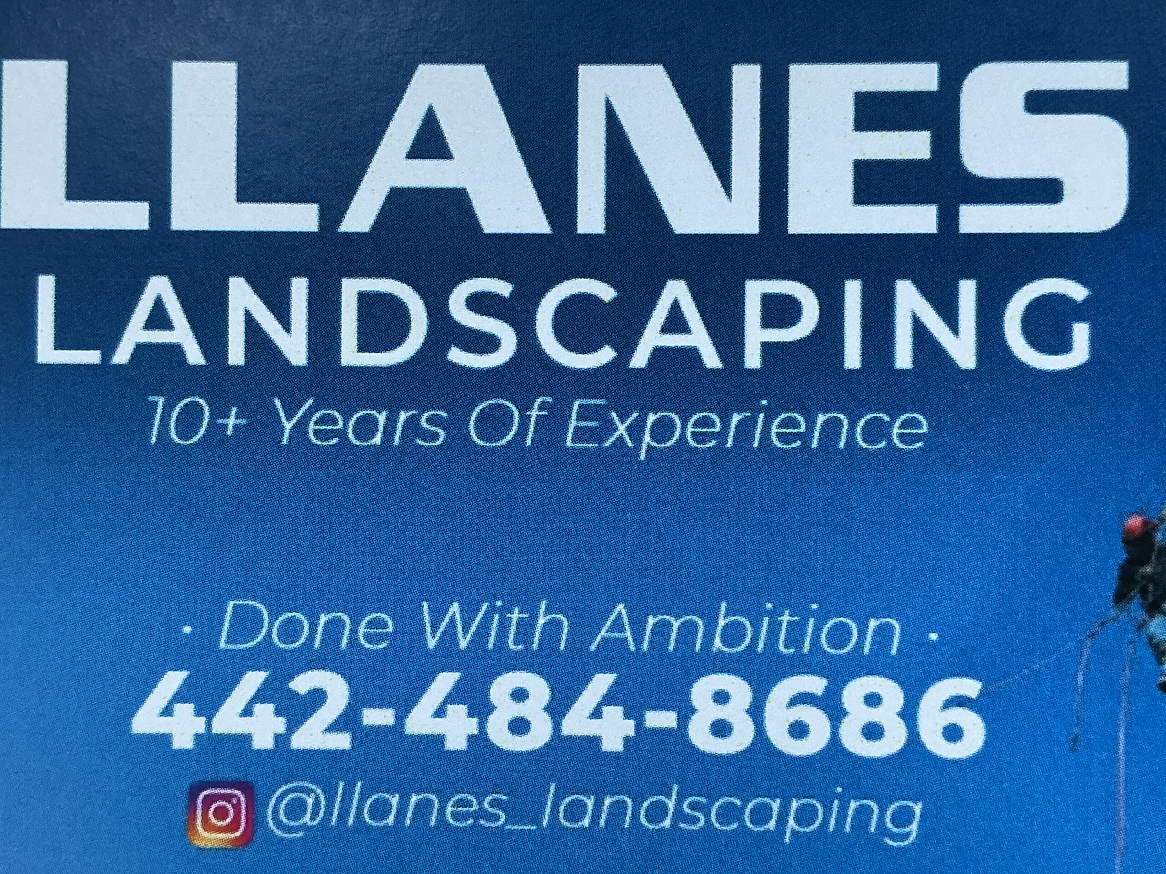 Llanes Landscaping Logo