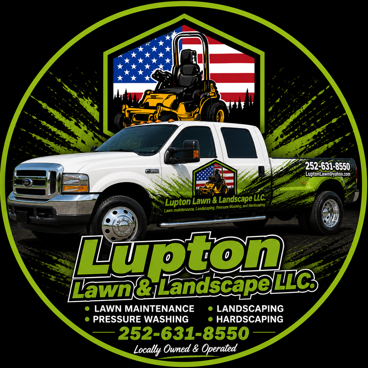 Lupton Lawn & Landscape LLC Logo