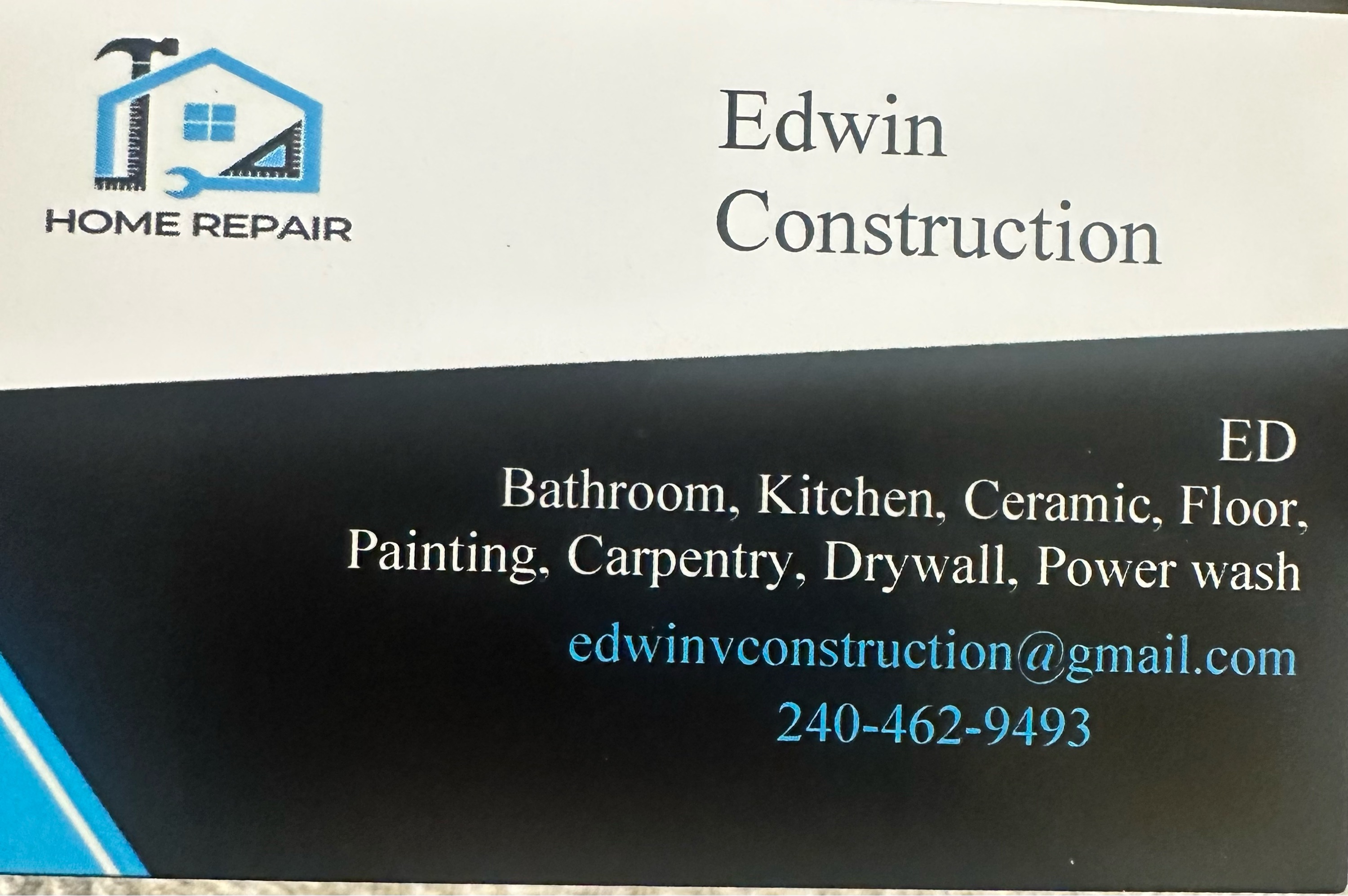 Edwin Construction LLC Logo