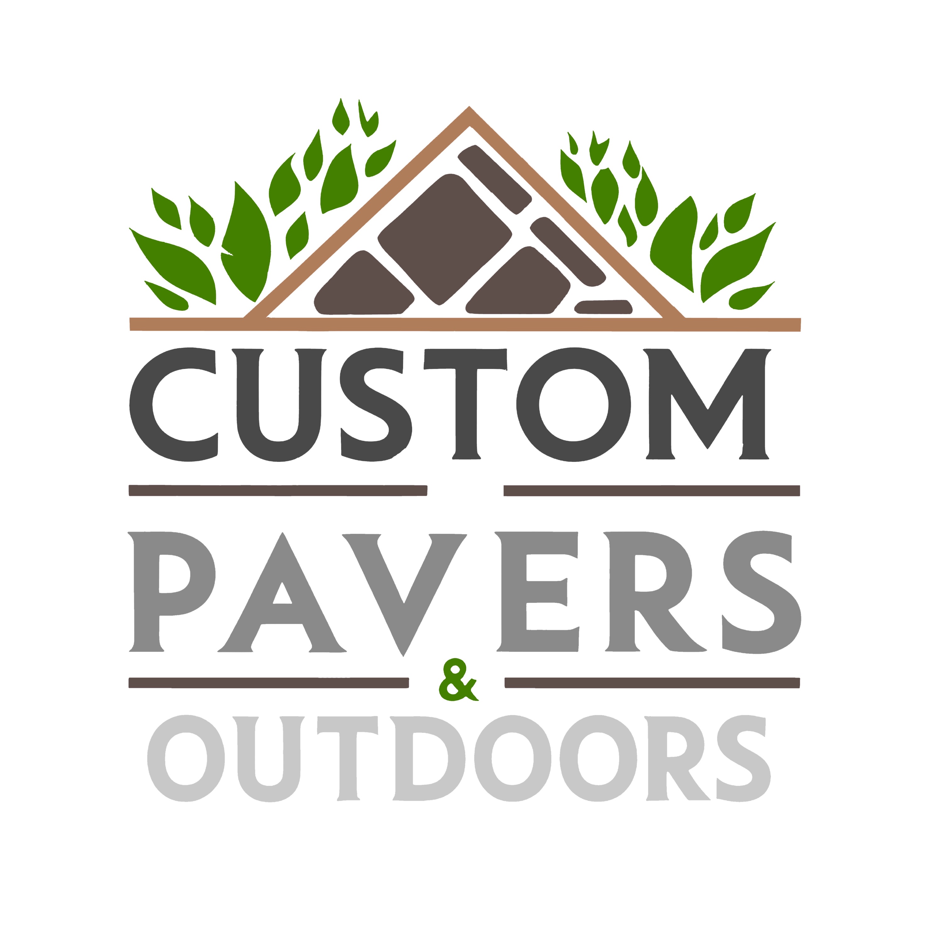 Custom Pavers & Outdoors Logo