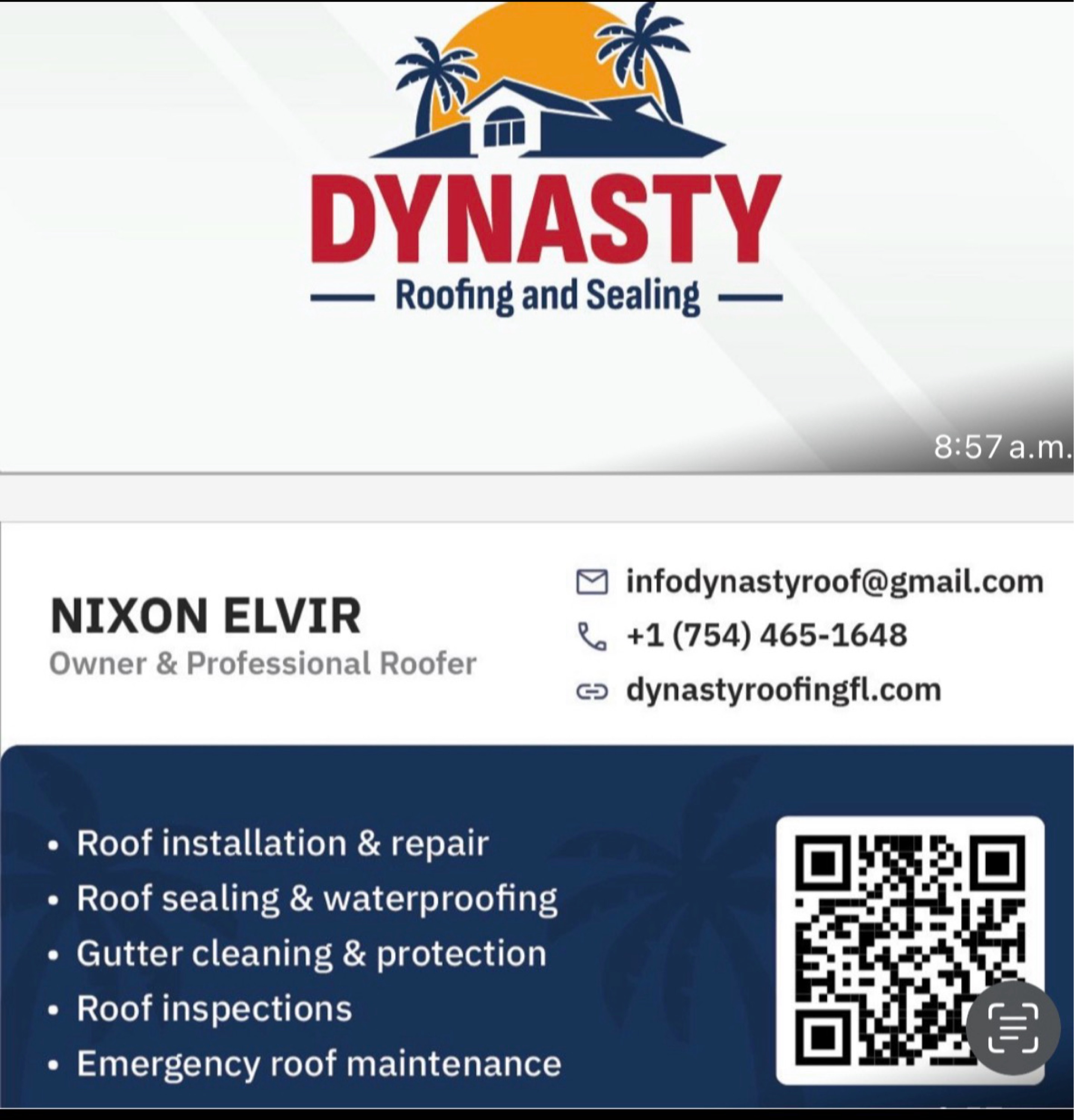 Dynasty Roofing Sealing, Corp. Logo