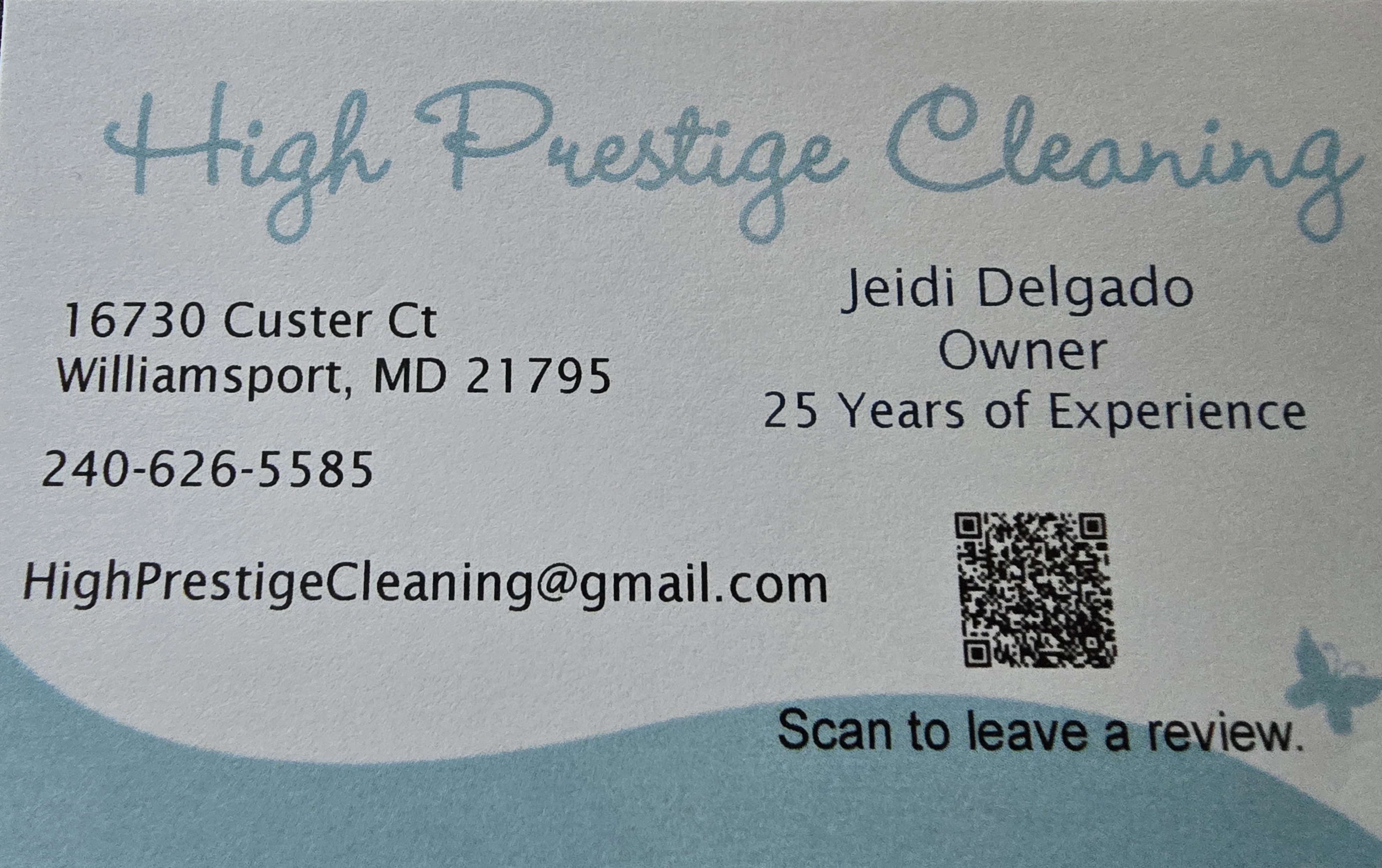 High Prestige Cleaning LLC Logo