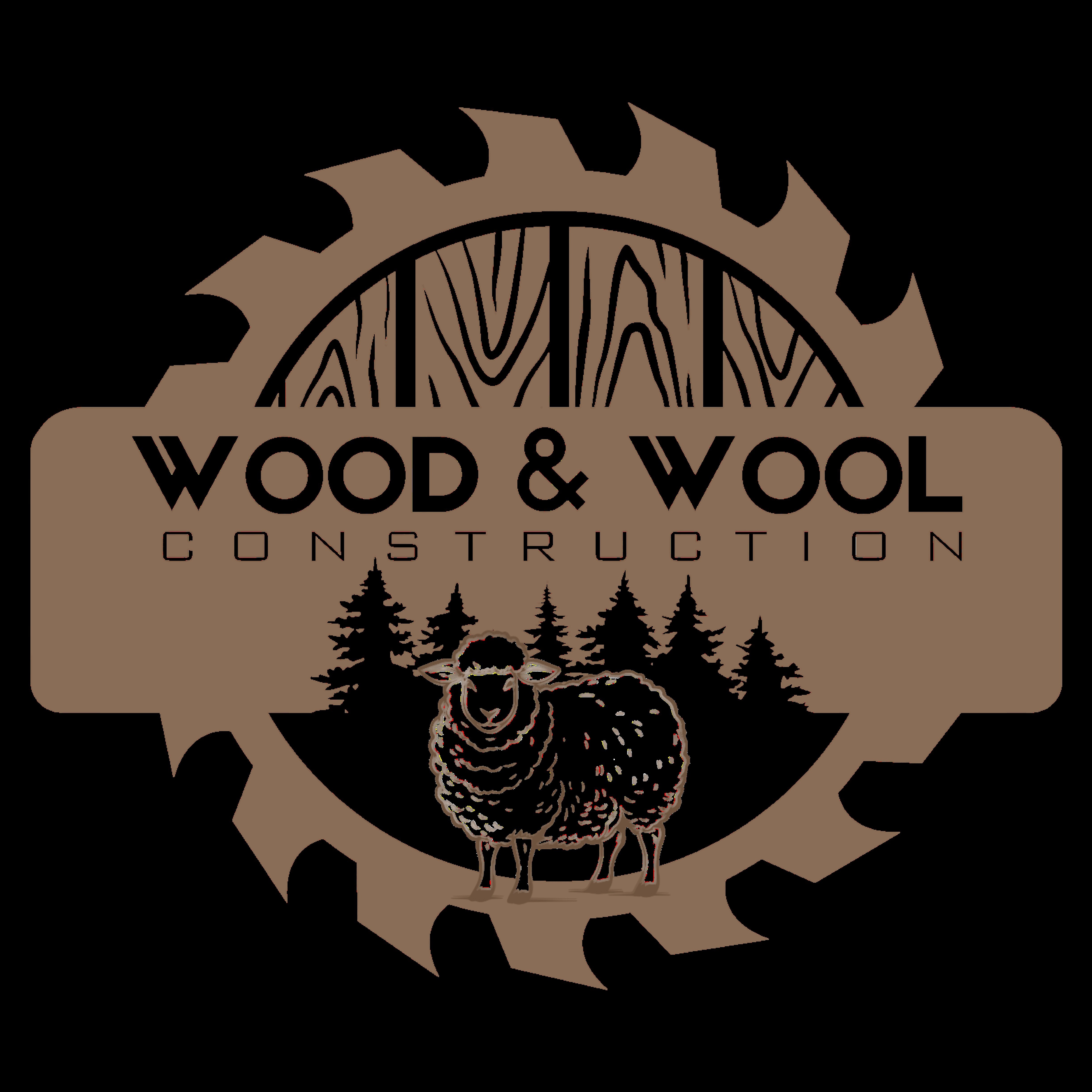 Wood and Wool Construction, LLC Logo