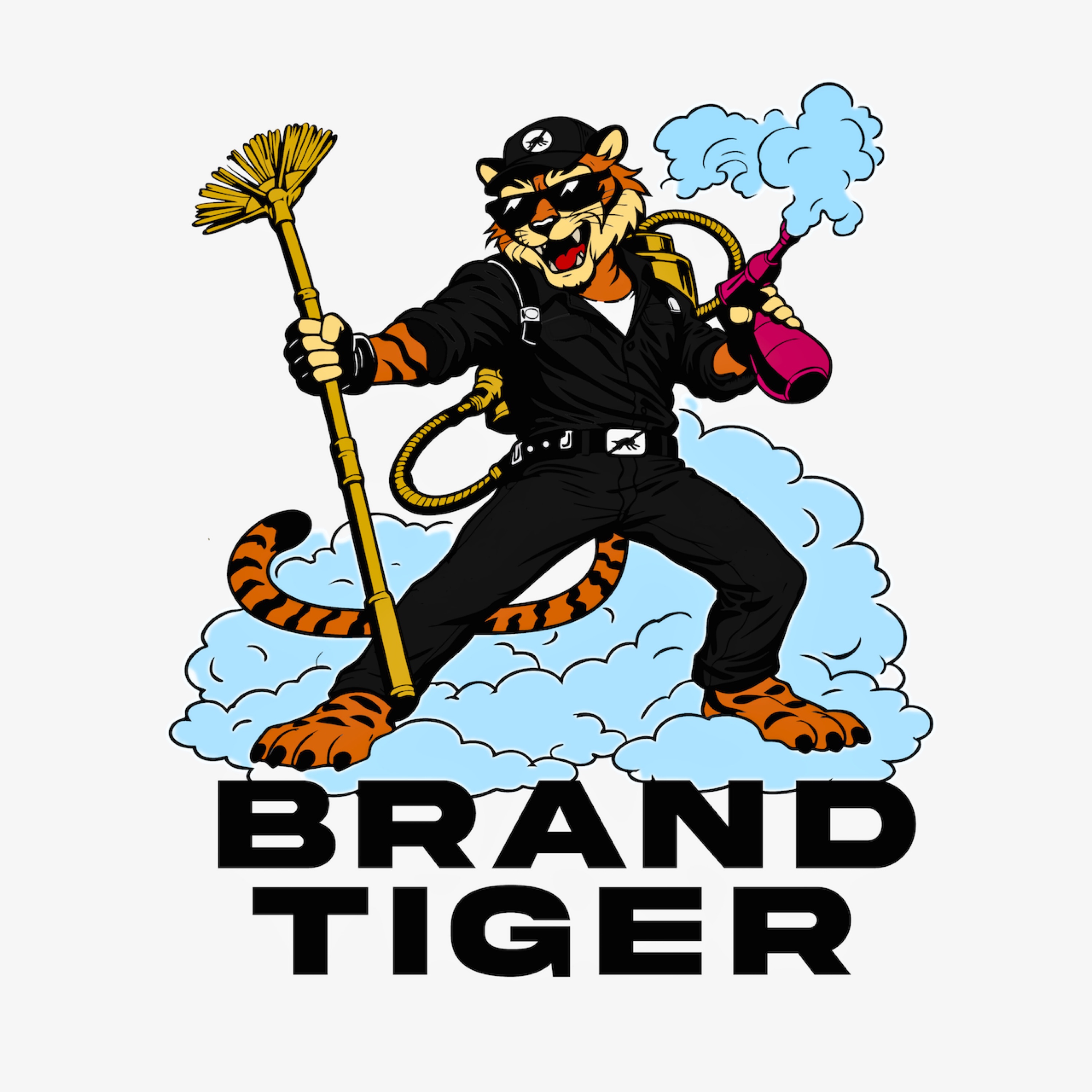 Brand Tiger Pest Control Logo