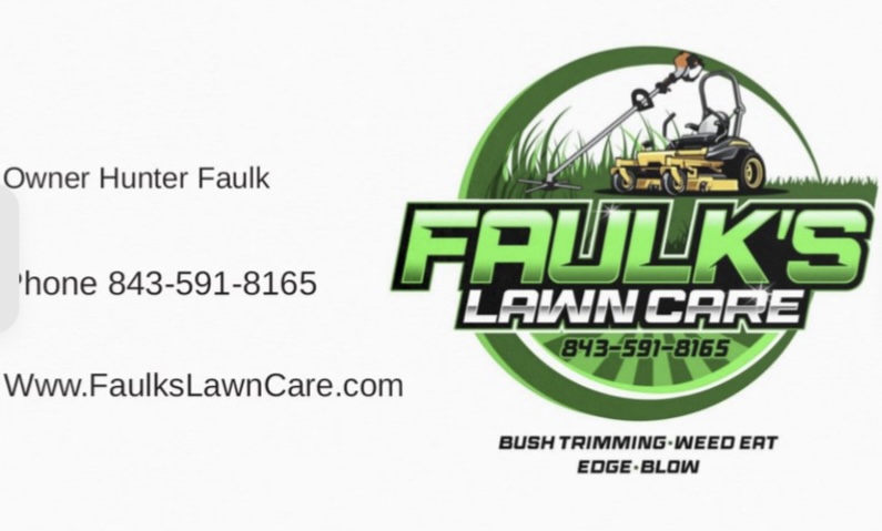 Faulks lawn care Logo