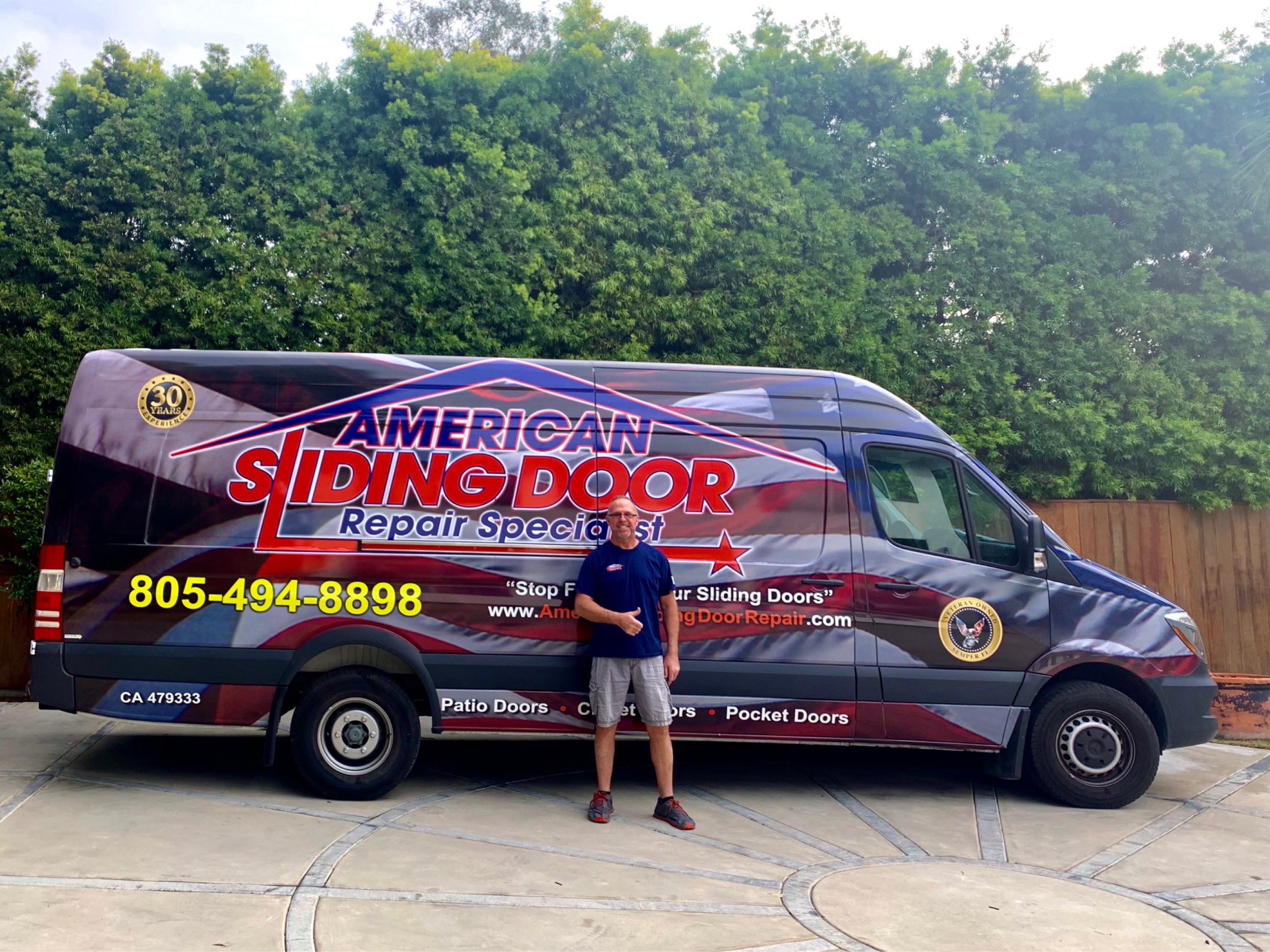 American Sliding Door Repair - Unlicensed Contractor Logo