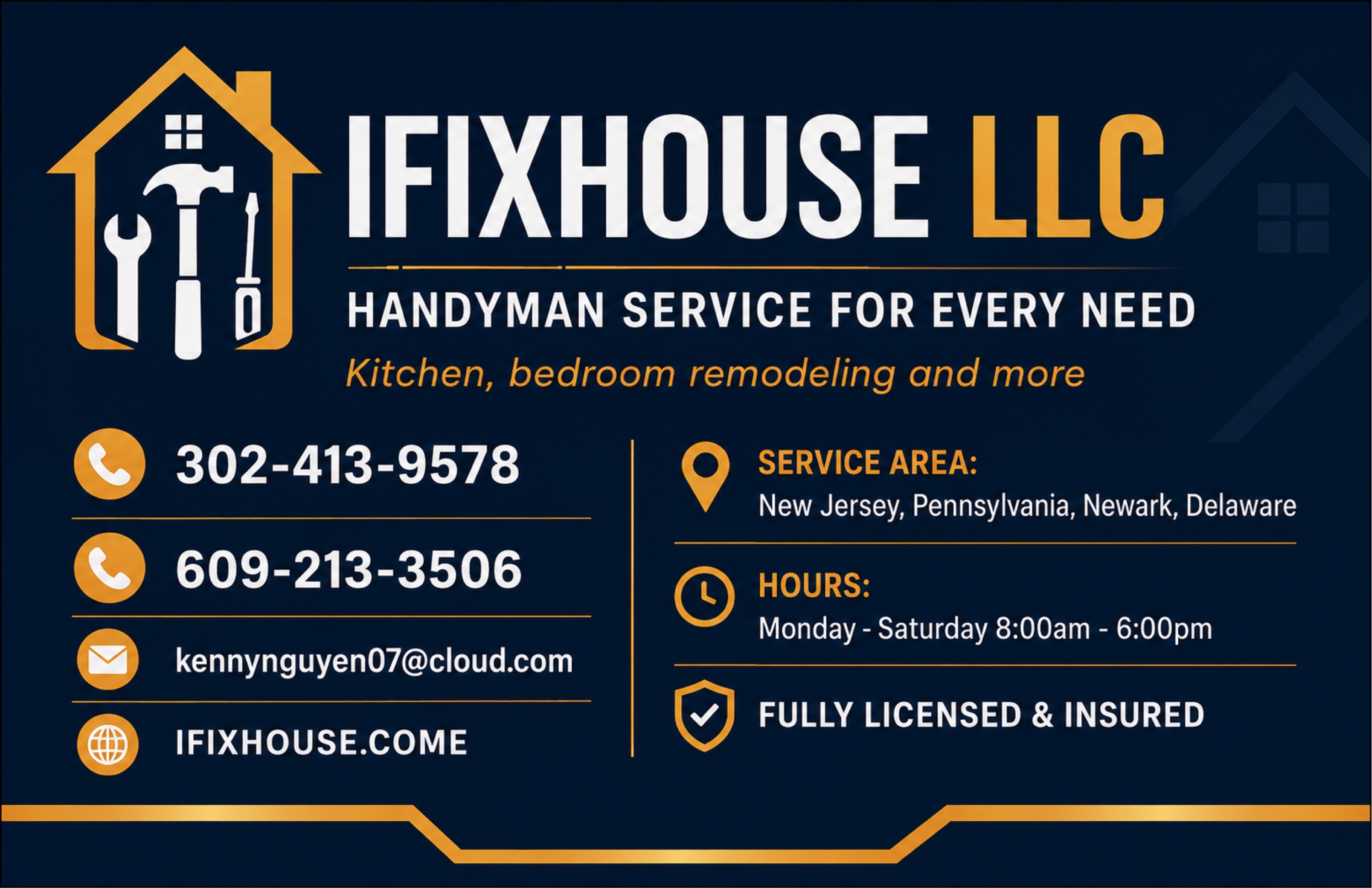 I Fix House Logo