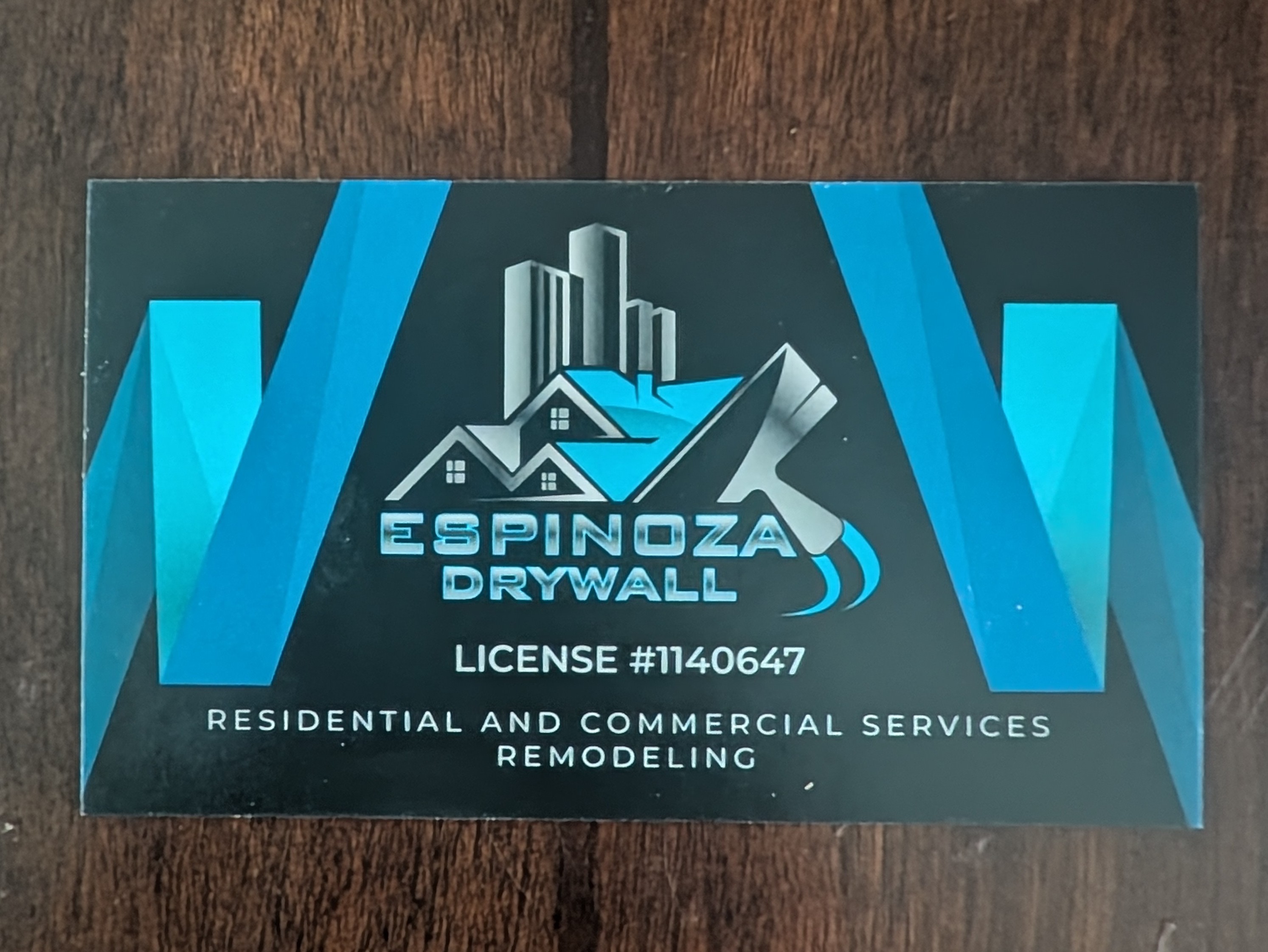 Espinoza Drywall Logo