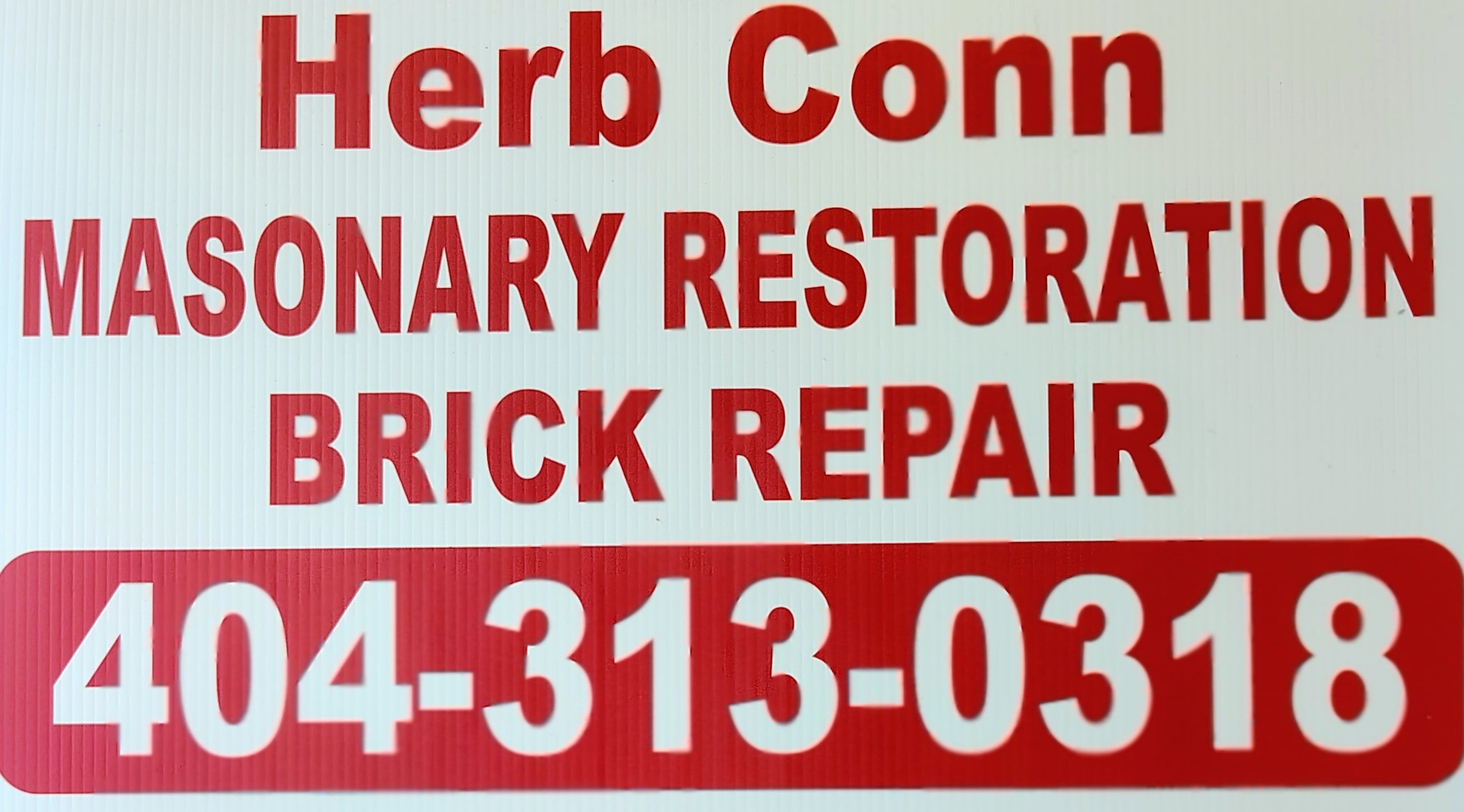Herb Conn Masonry Restoration Logo