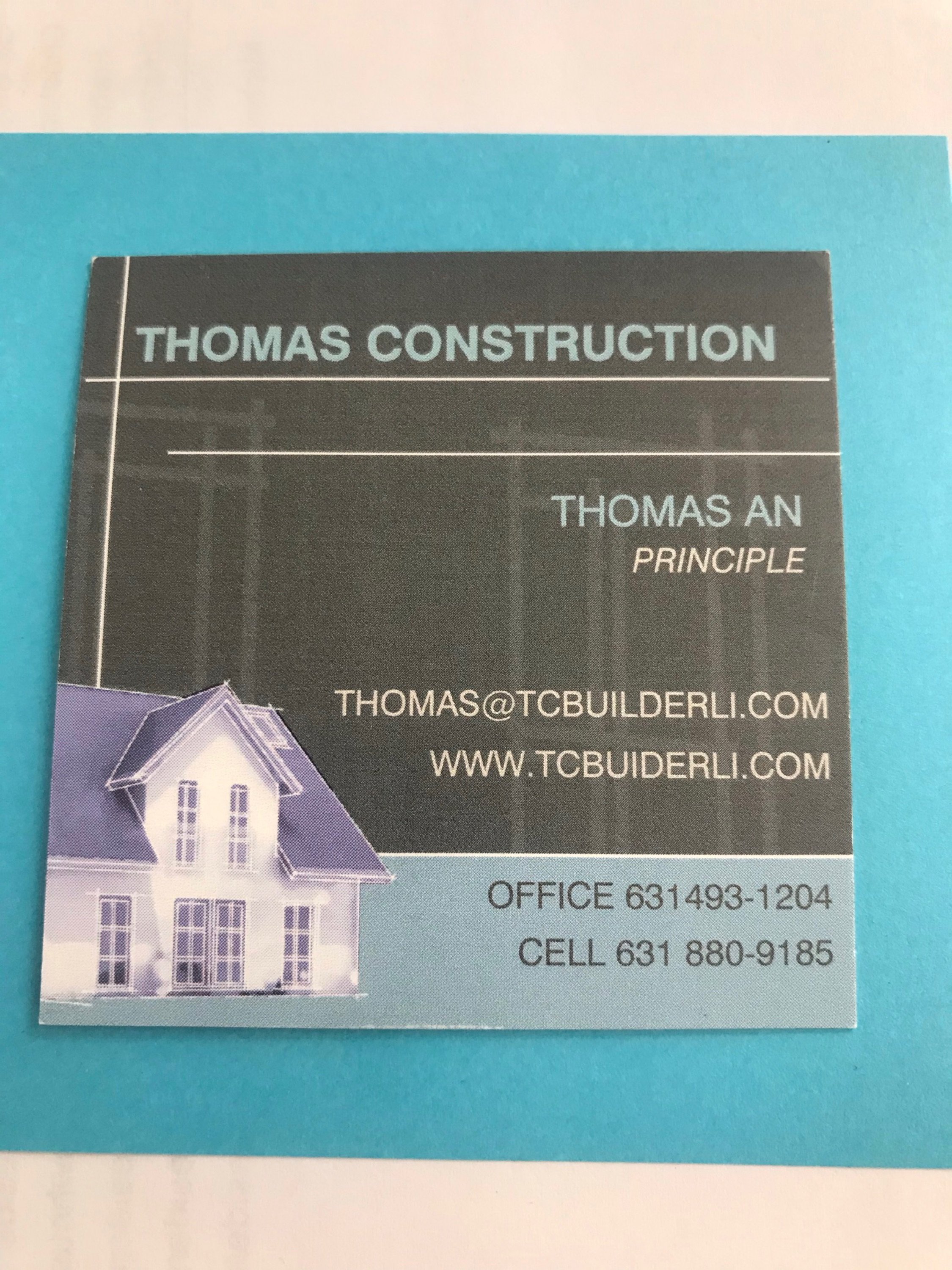 Thomas Construction Logo
