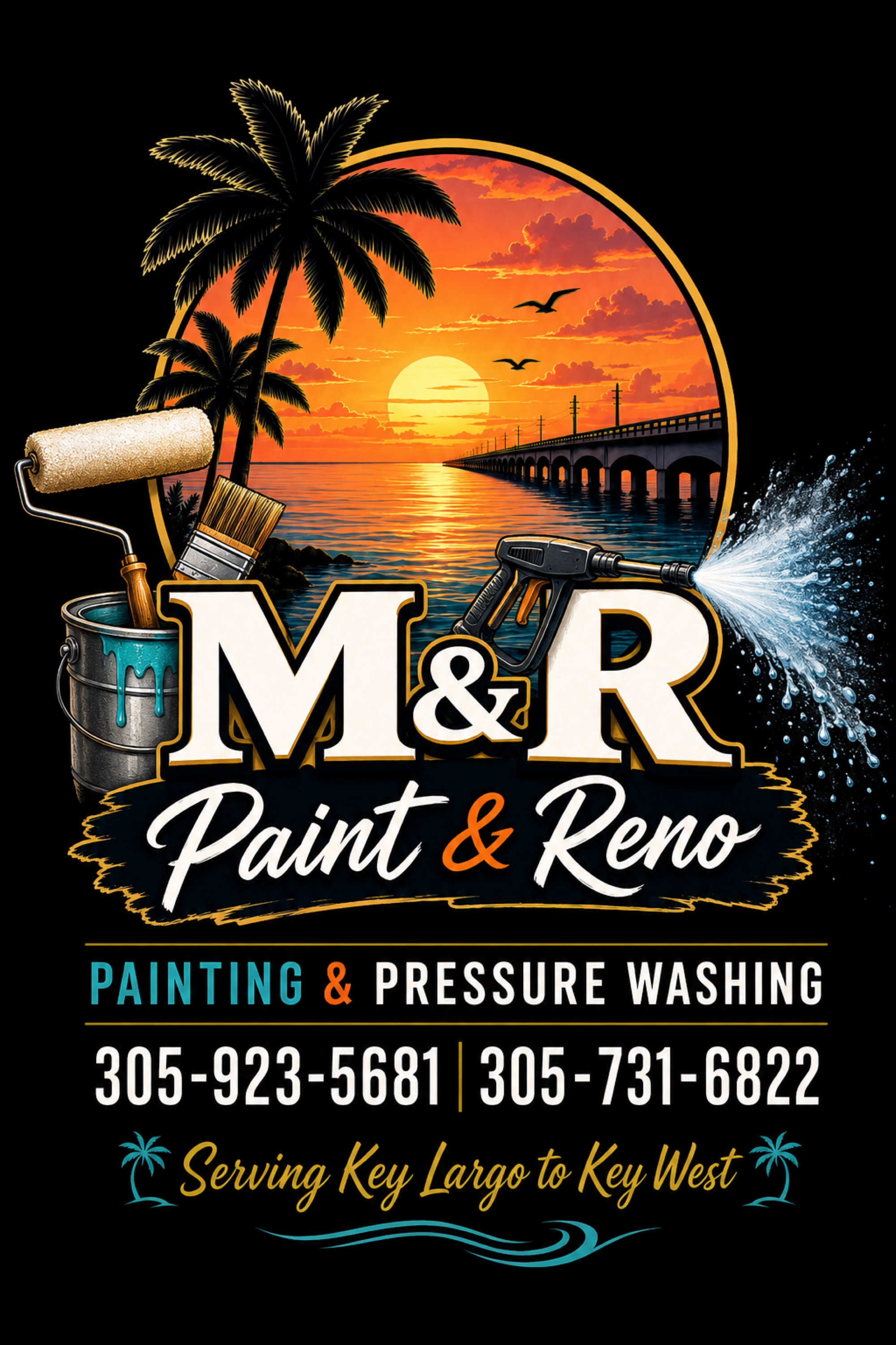 M & R Painting & Renovations Logo