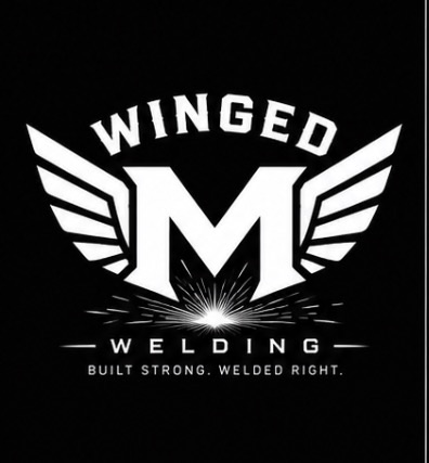 Winged M Welding Logo