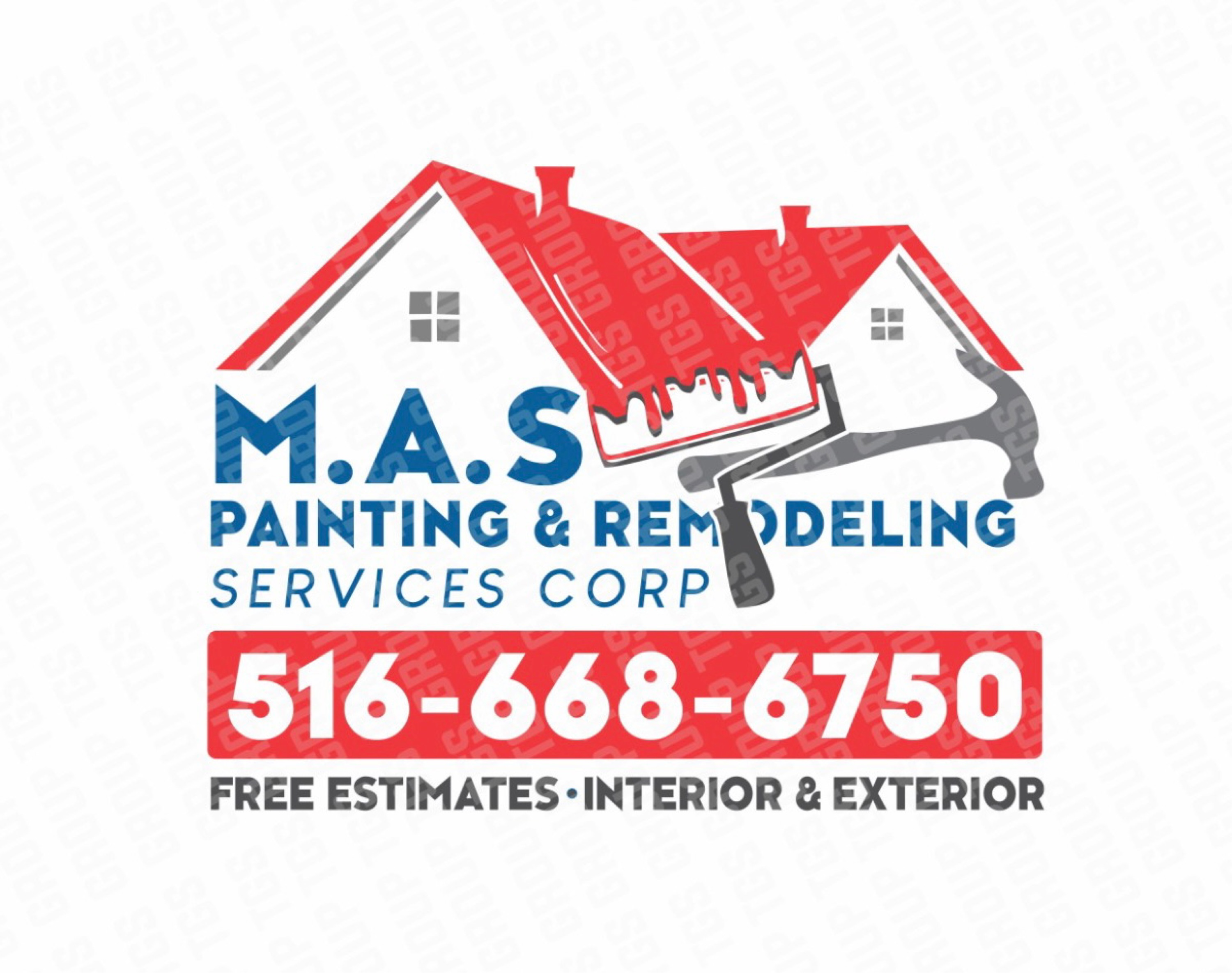 M.A.S. PAINTING & REMODELING SERVICES, CORP. Logo