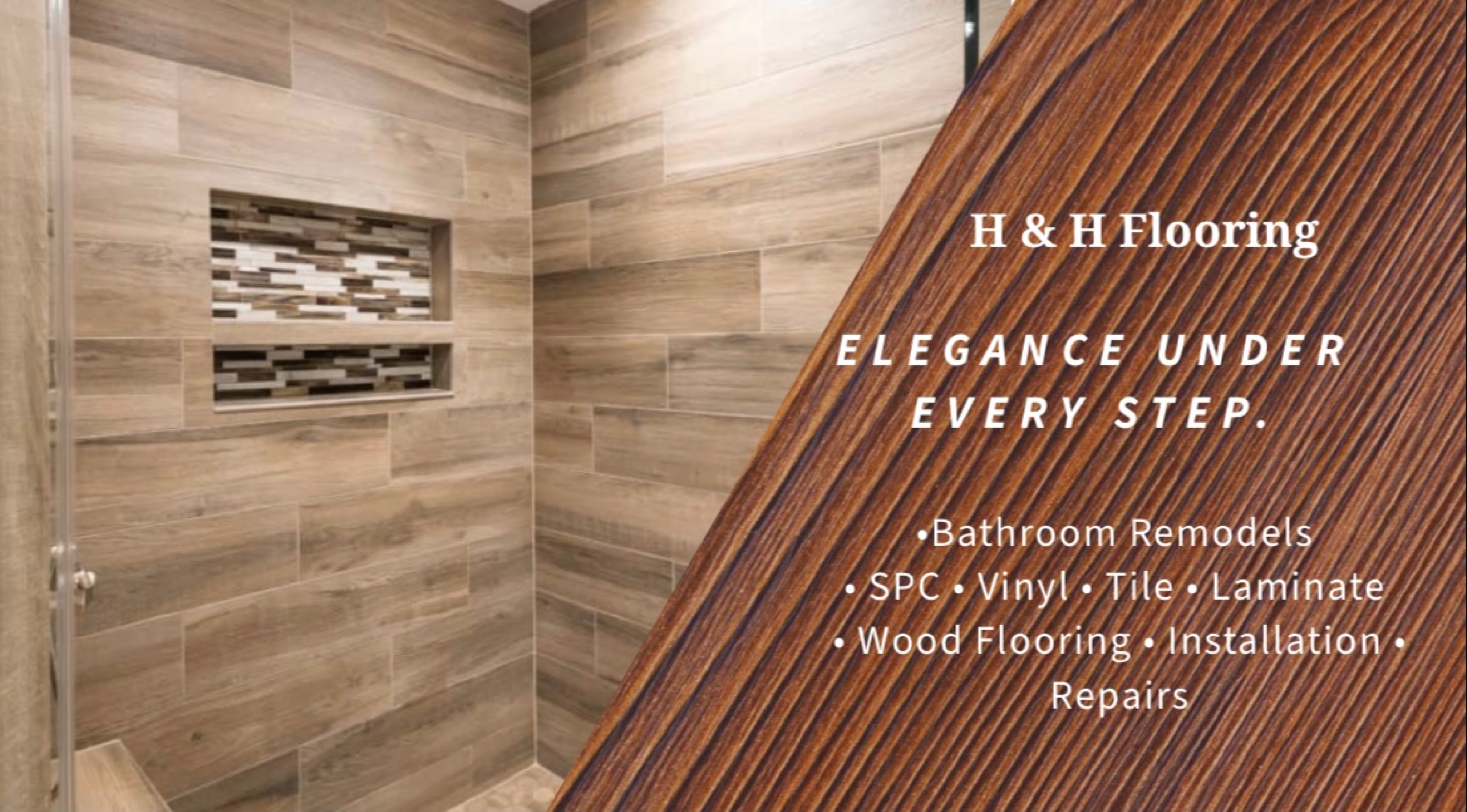 H and H Flooring Logo