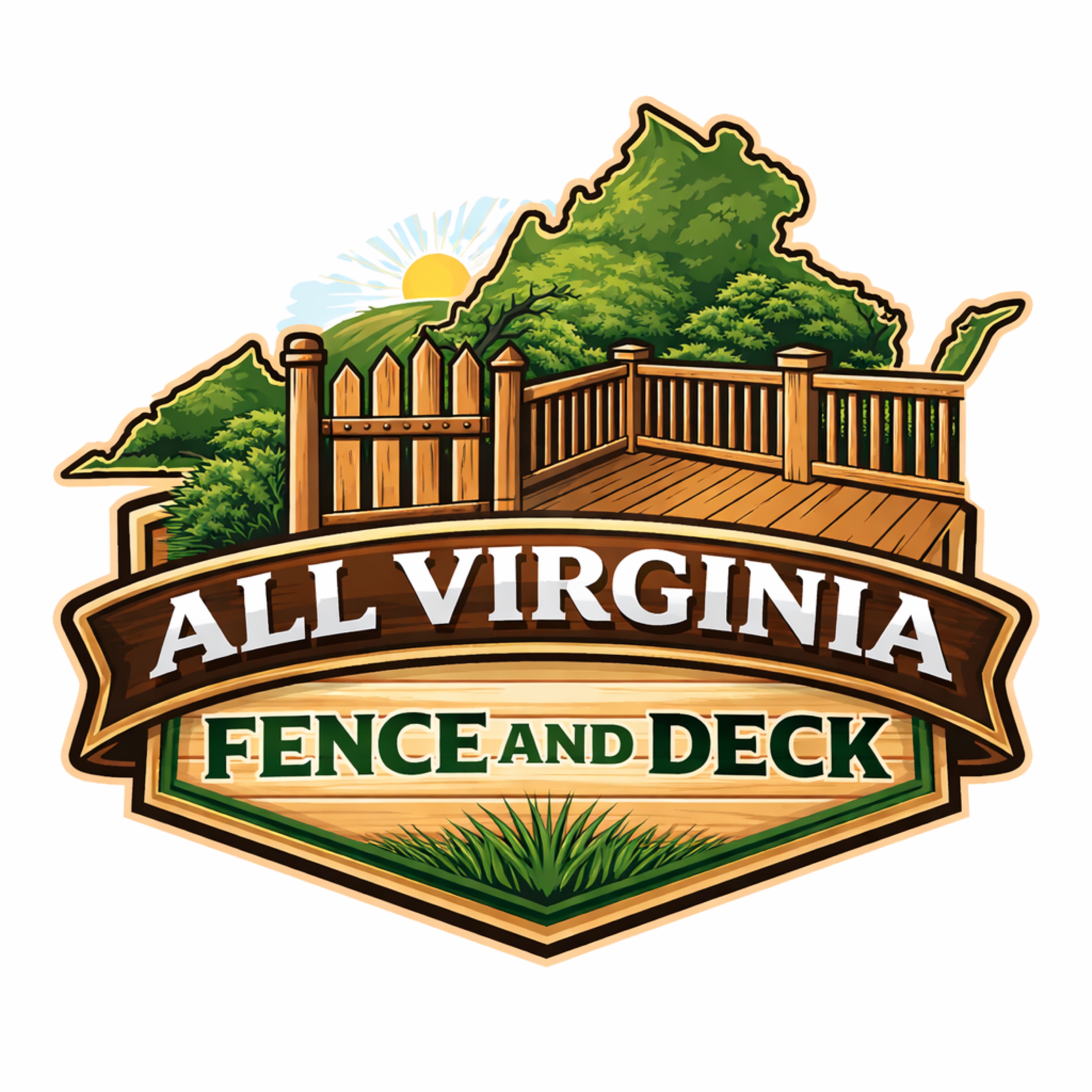 All Virginia Fence Logo