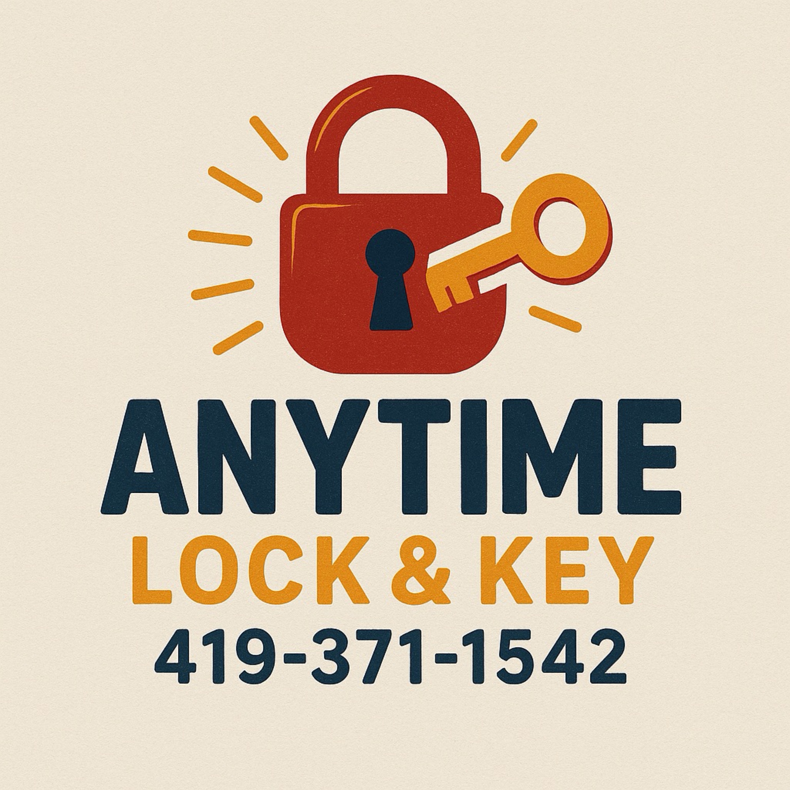 Anytime Lock & Key Logo