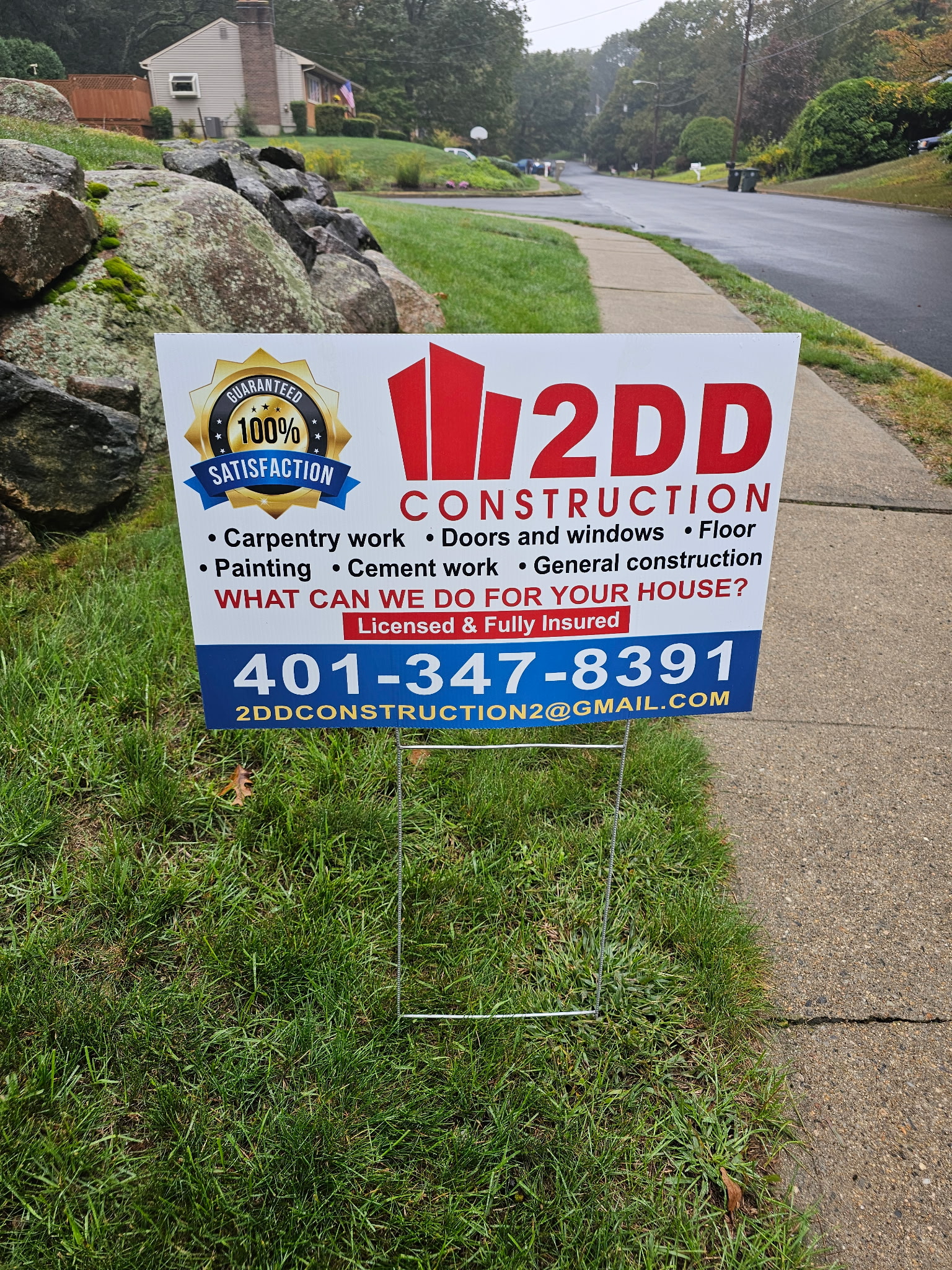 2 DD Construction Logo