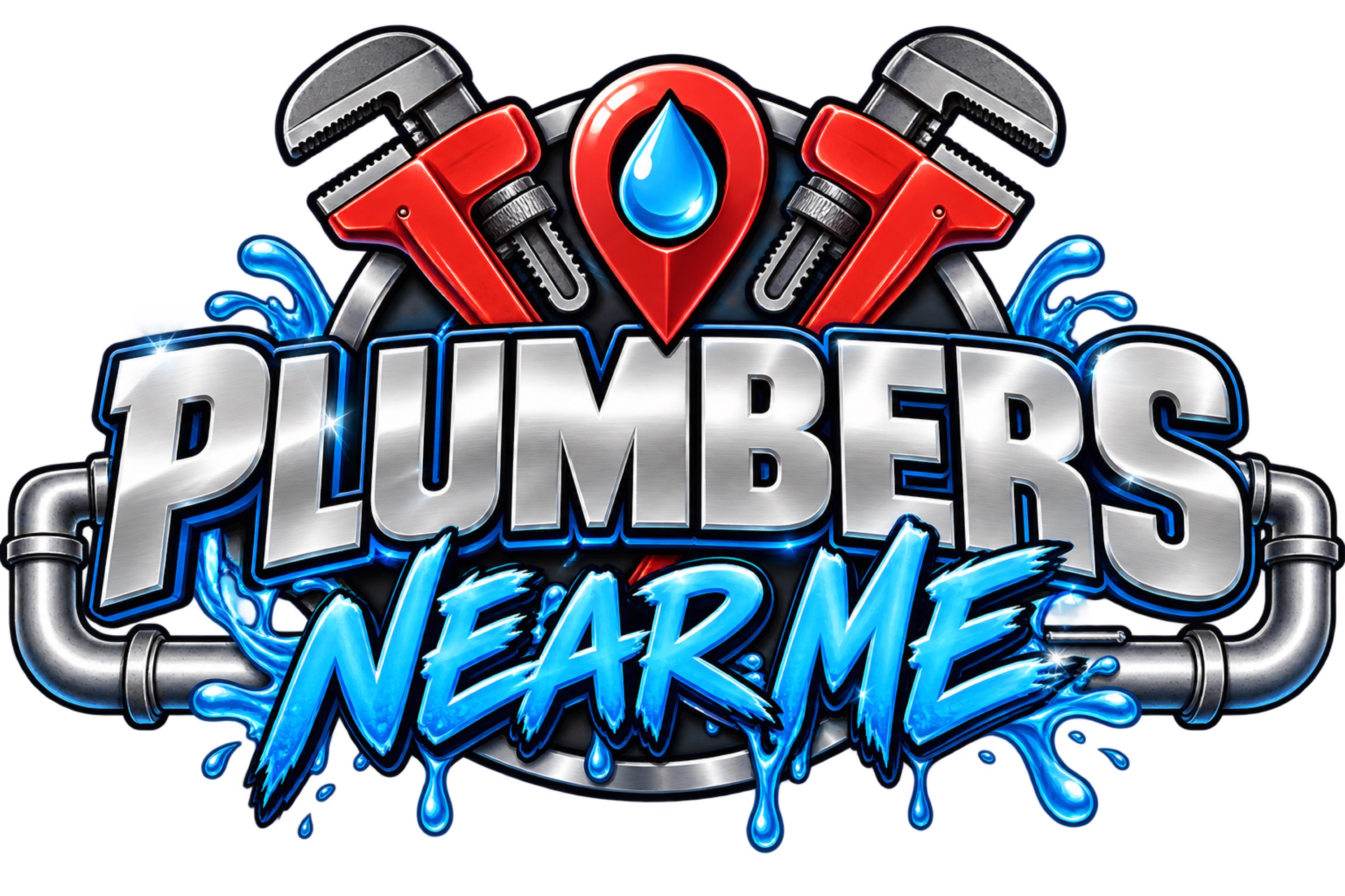 Plumbers Near Me Logo