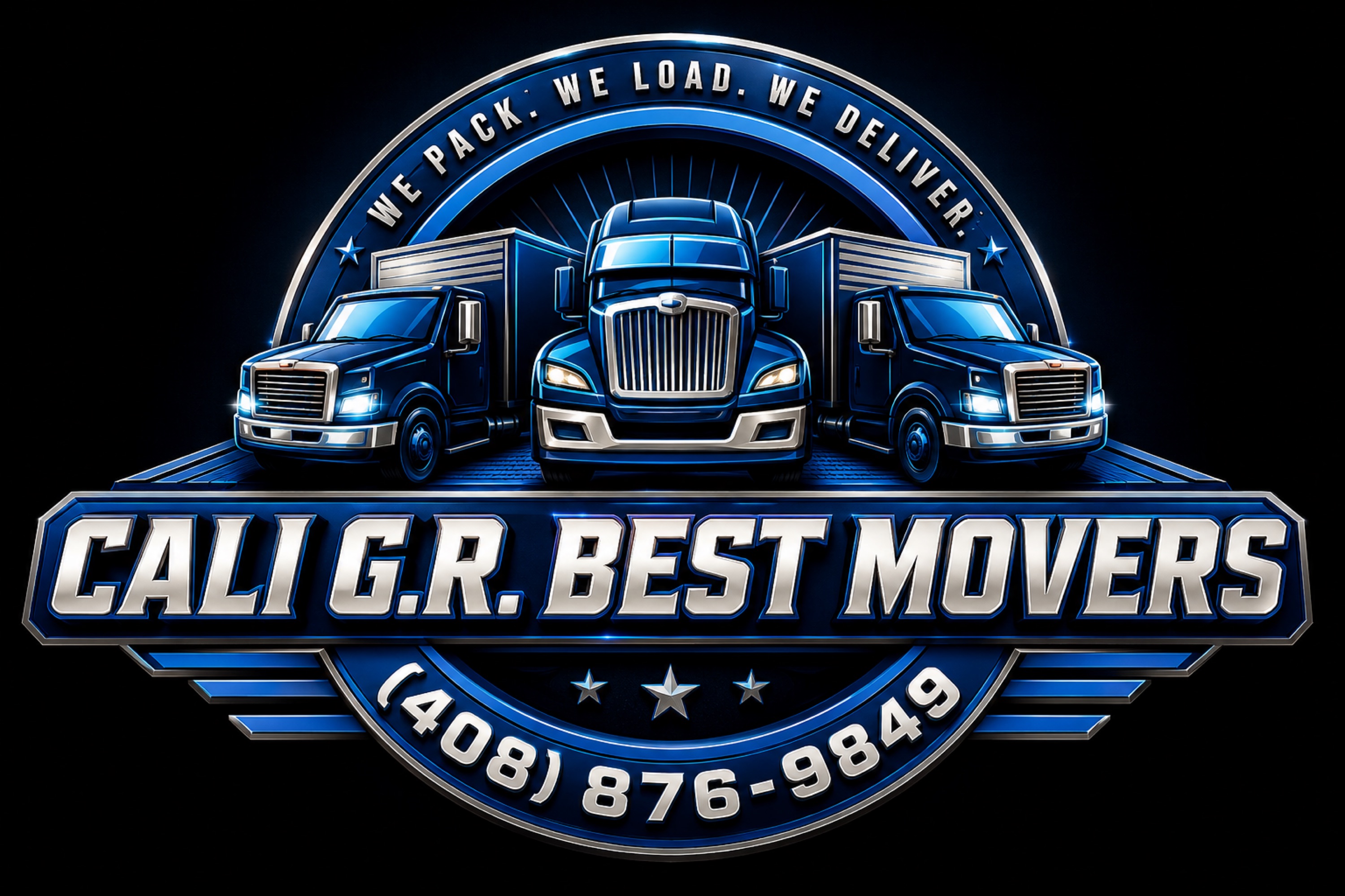 Cali G.R BestMovers Logo