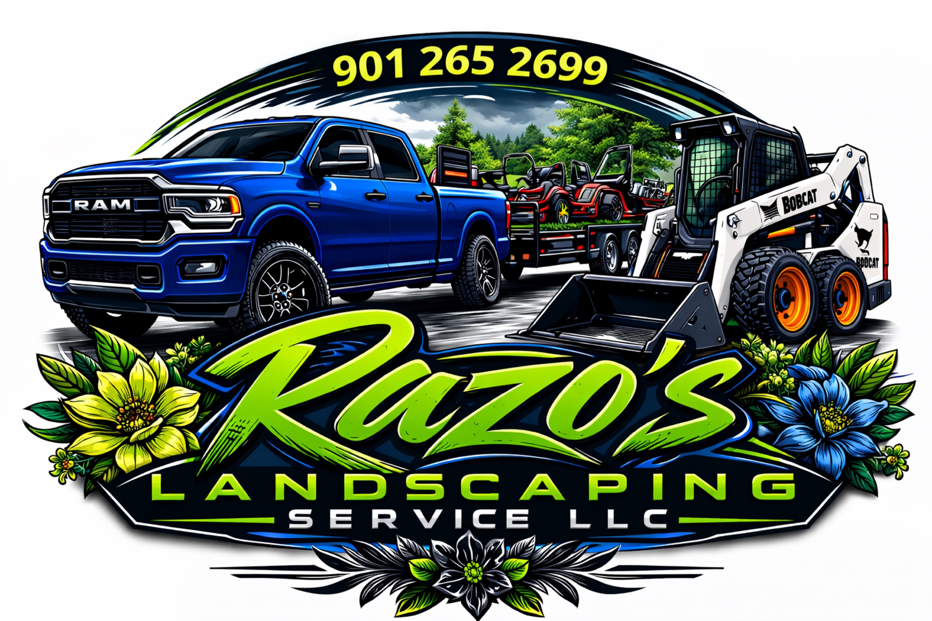 Razo's Landscaping Service LLC Logo
