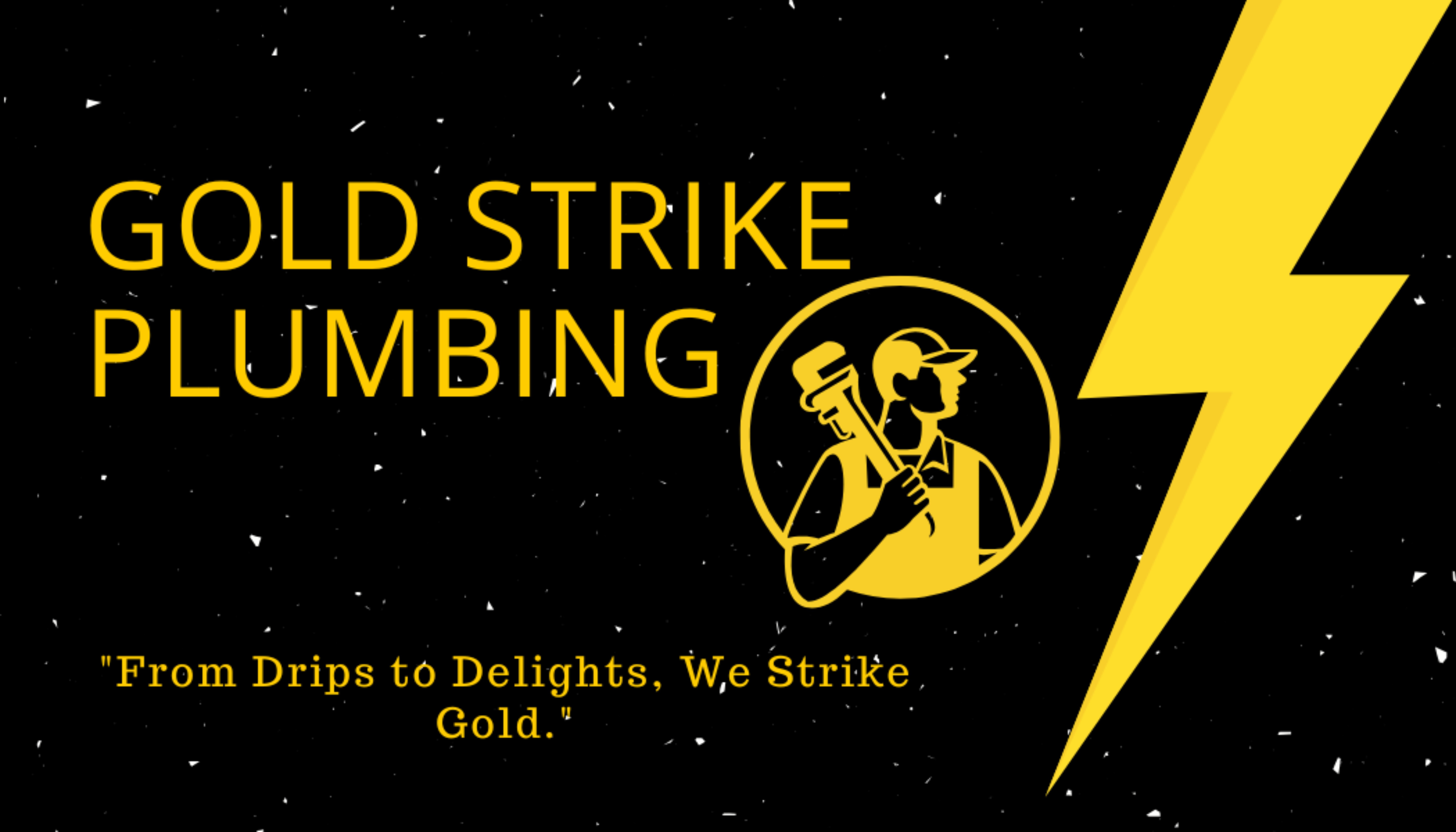 Gold Strike Plumbing Logo