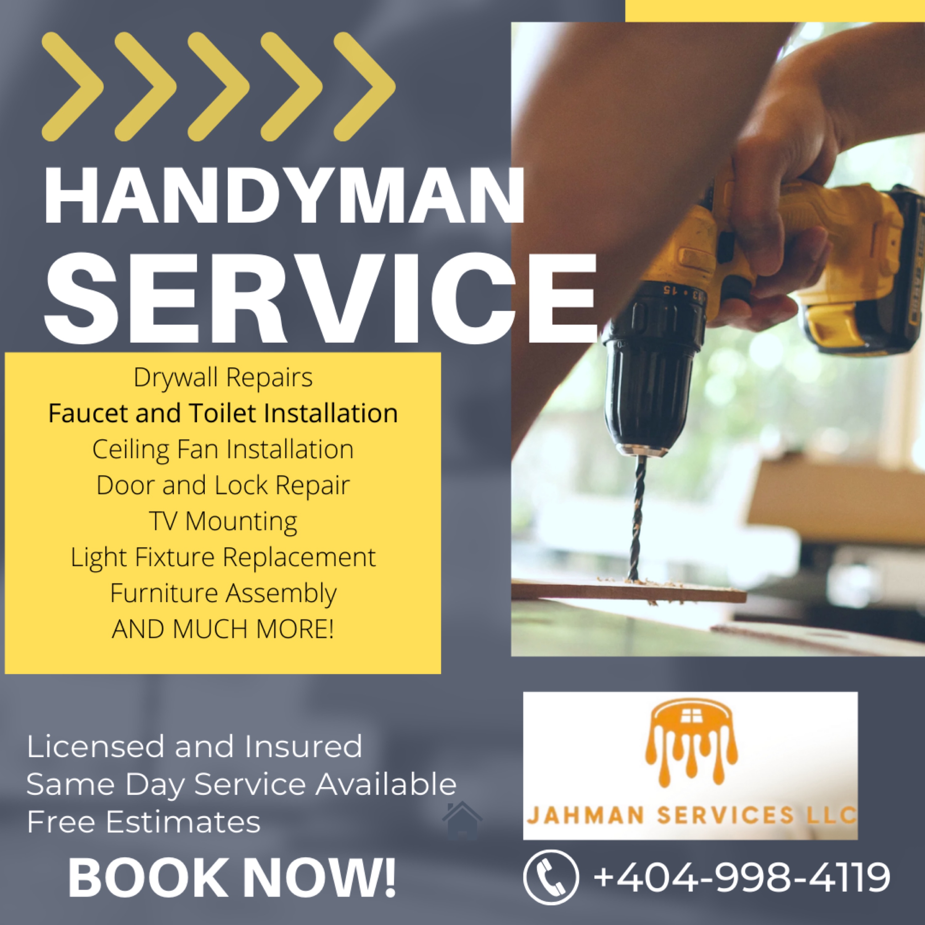 Jahman Services LLC Logo