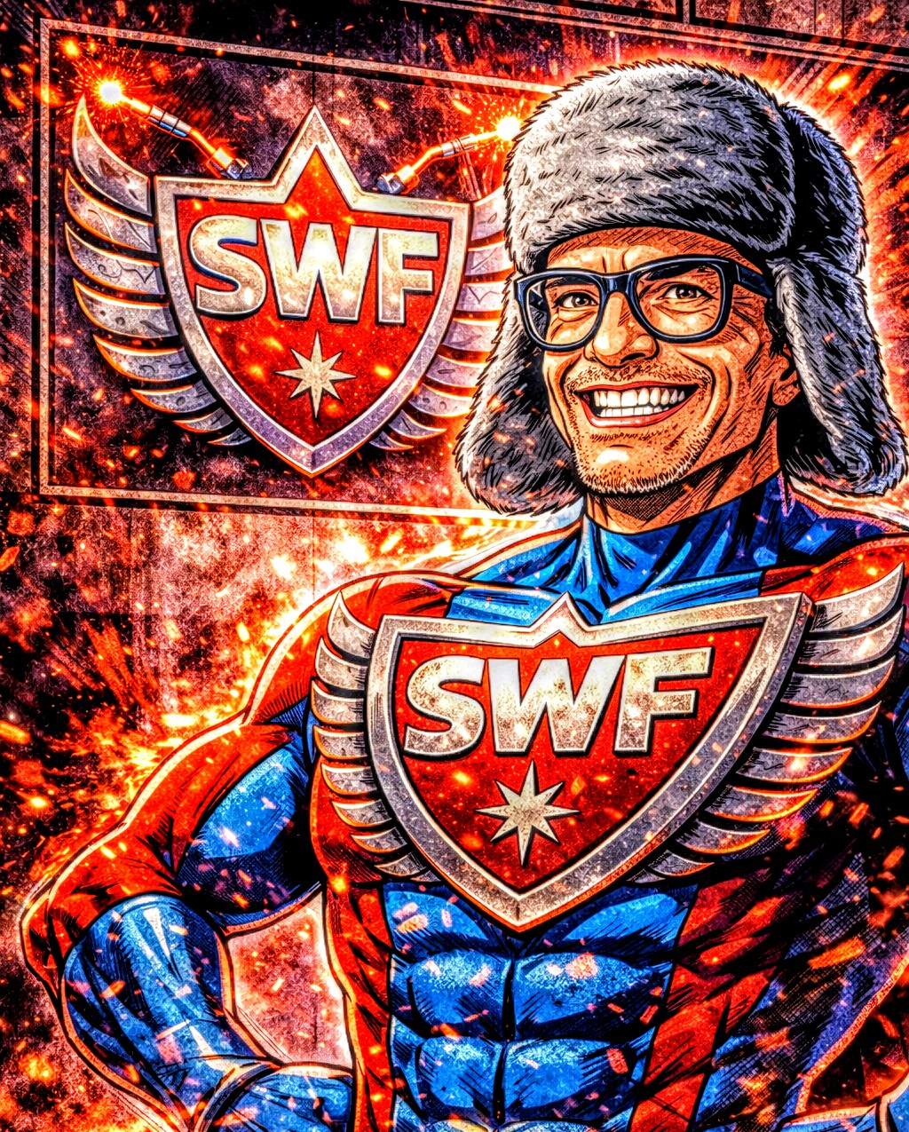 Salvation Welding/Fencing Logo