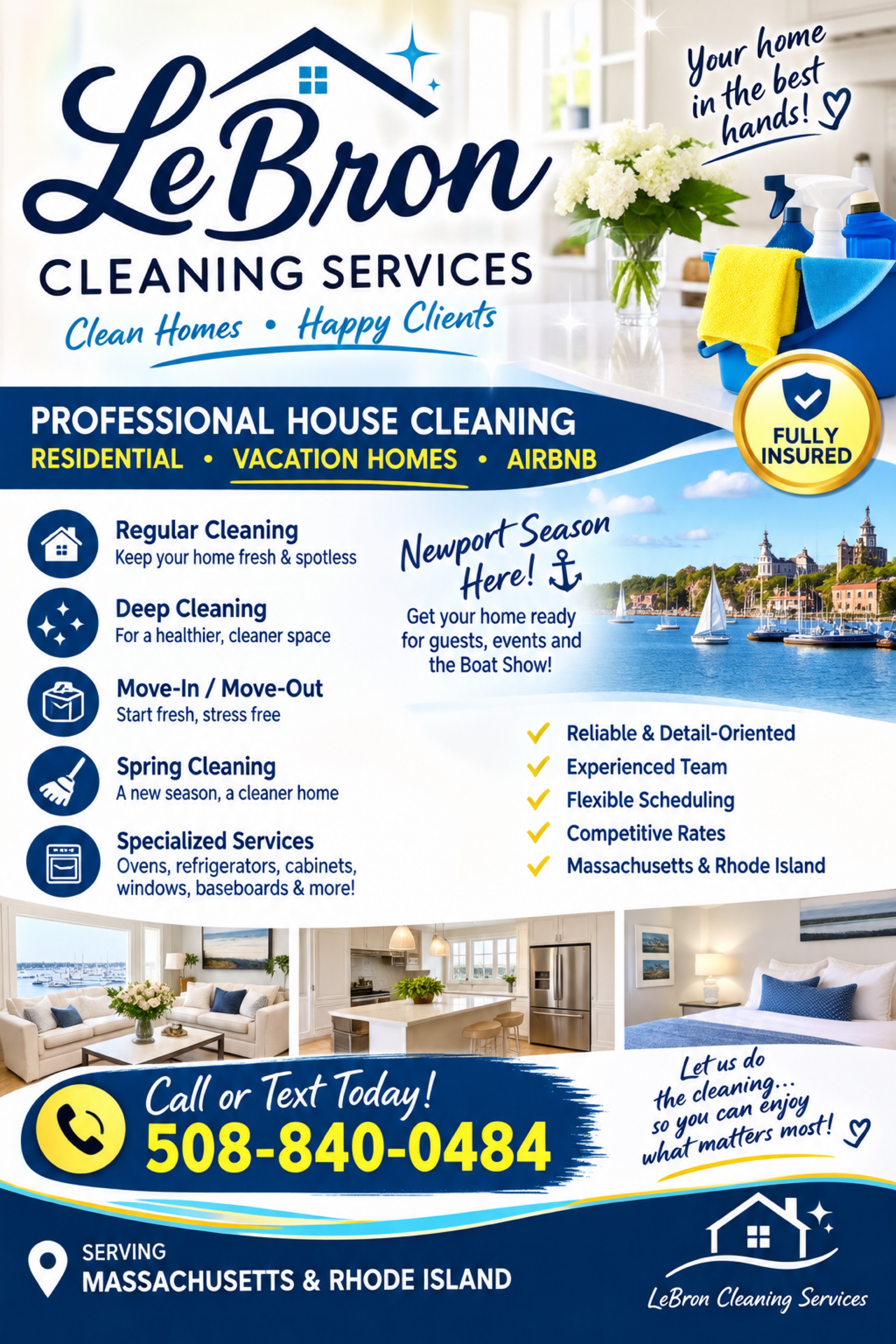 Lebron Cleaning Services Logo