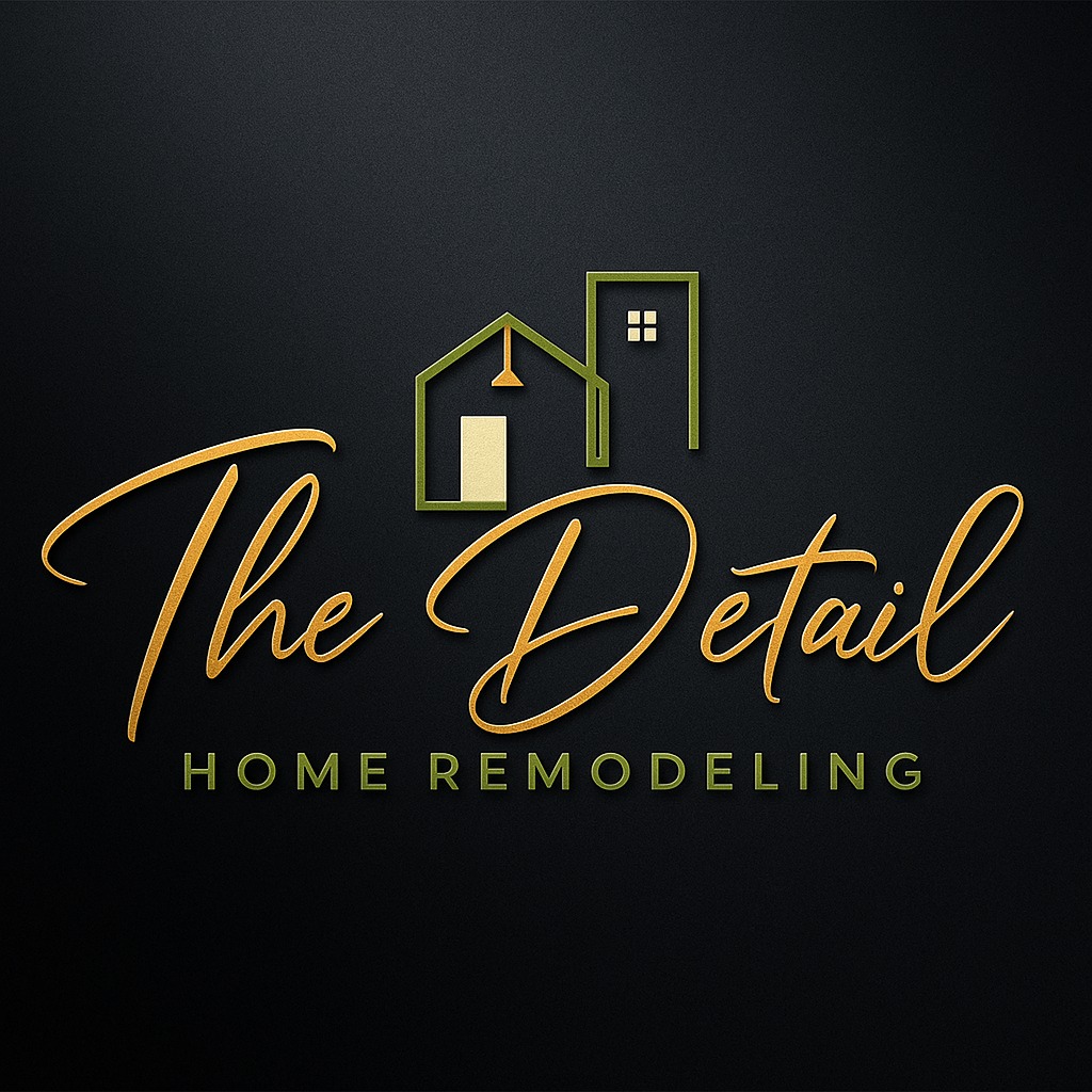 The Detail Home Remodeling Logo
