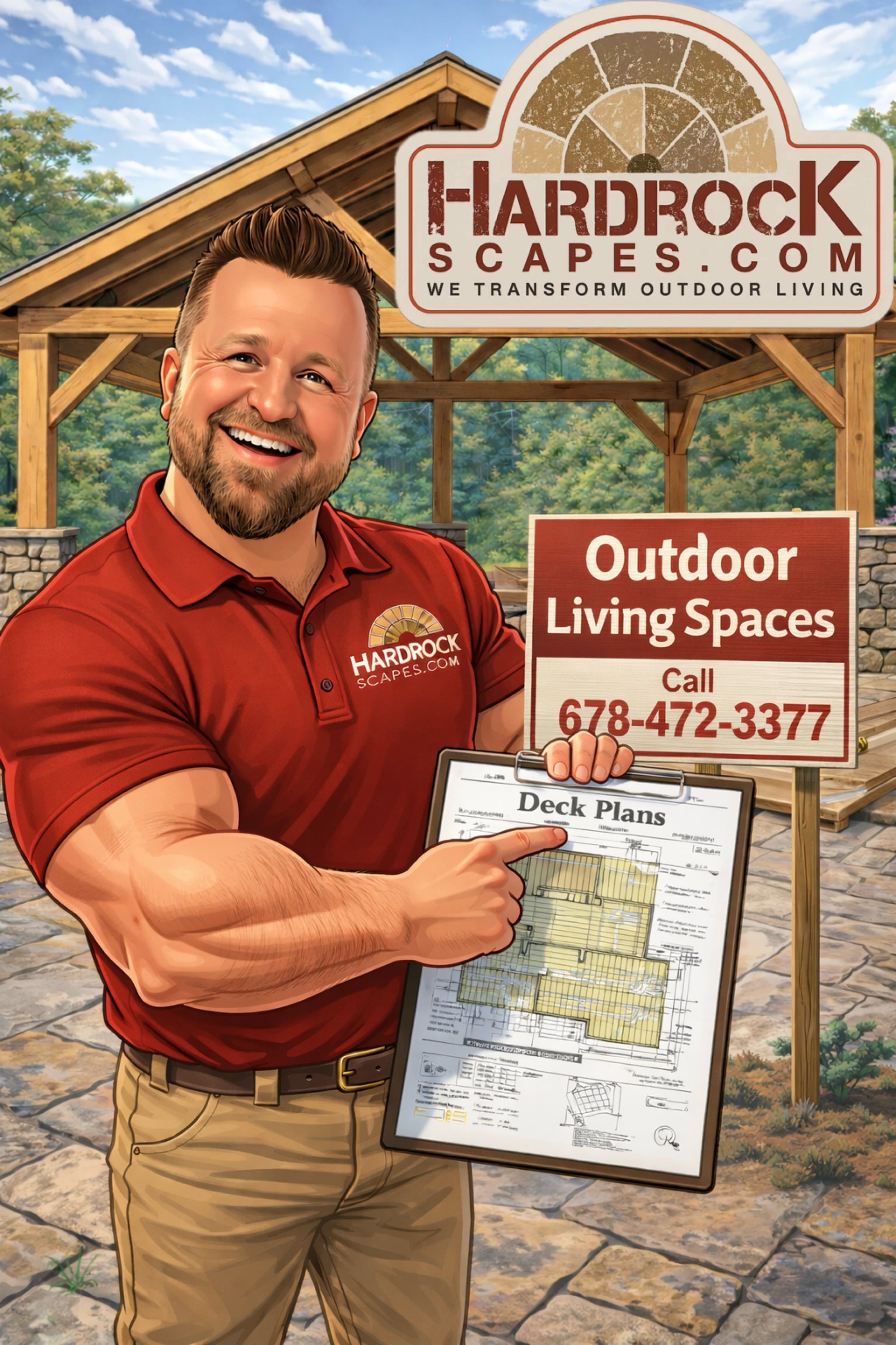 Hardrock Landscape Construction Inc. Logo
