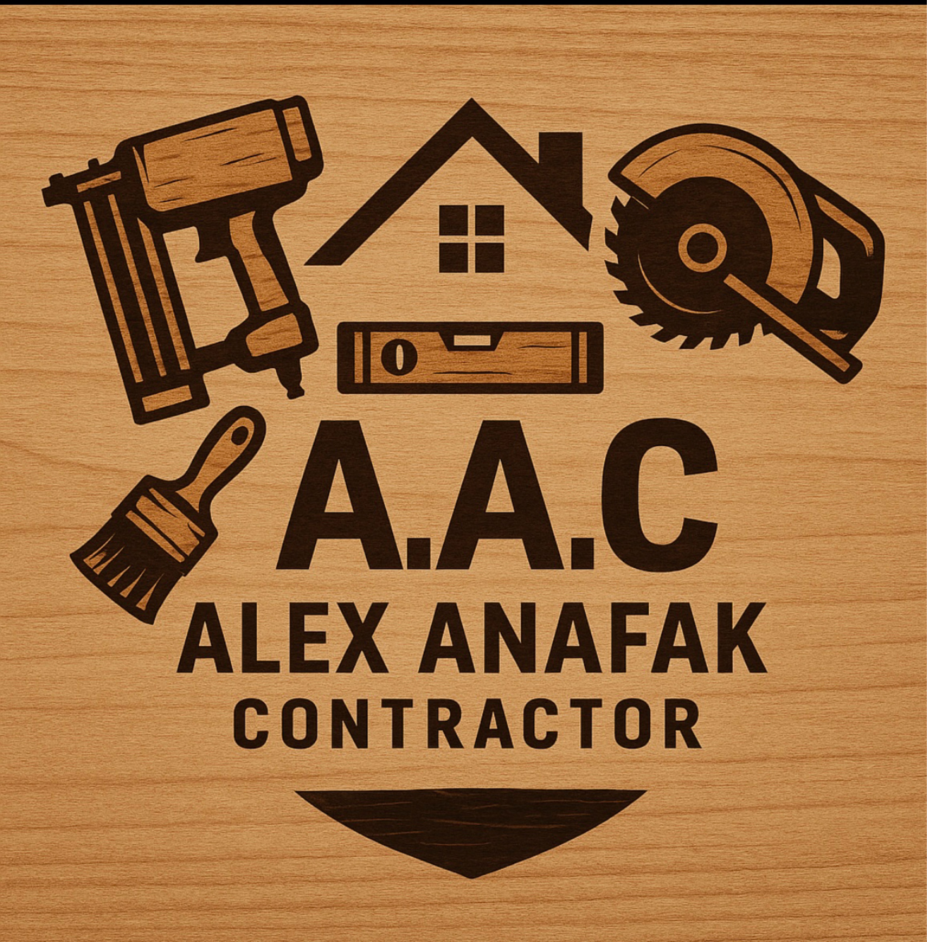 Alex anafak contractor  Logo
